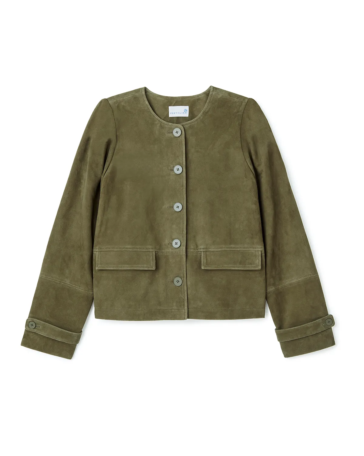 Chelsea Jacket-Military Green sold by Cartolina