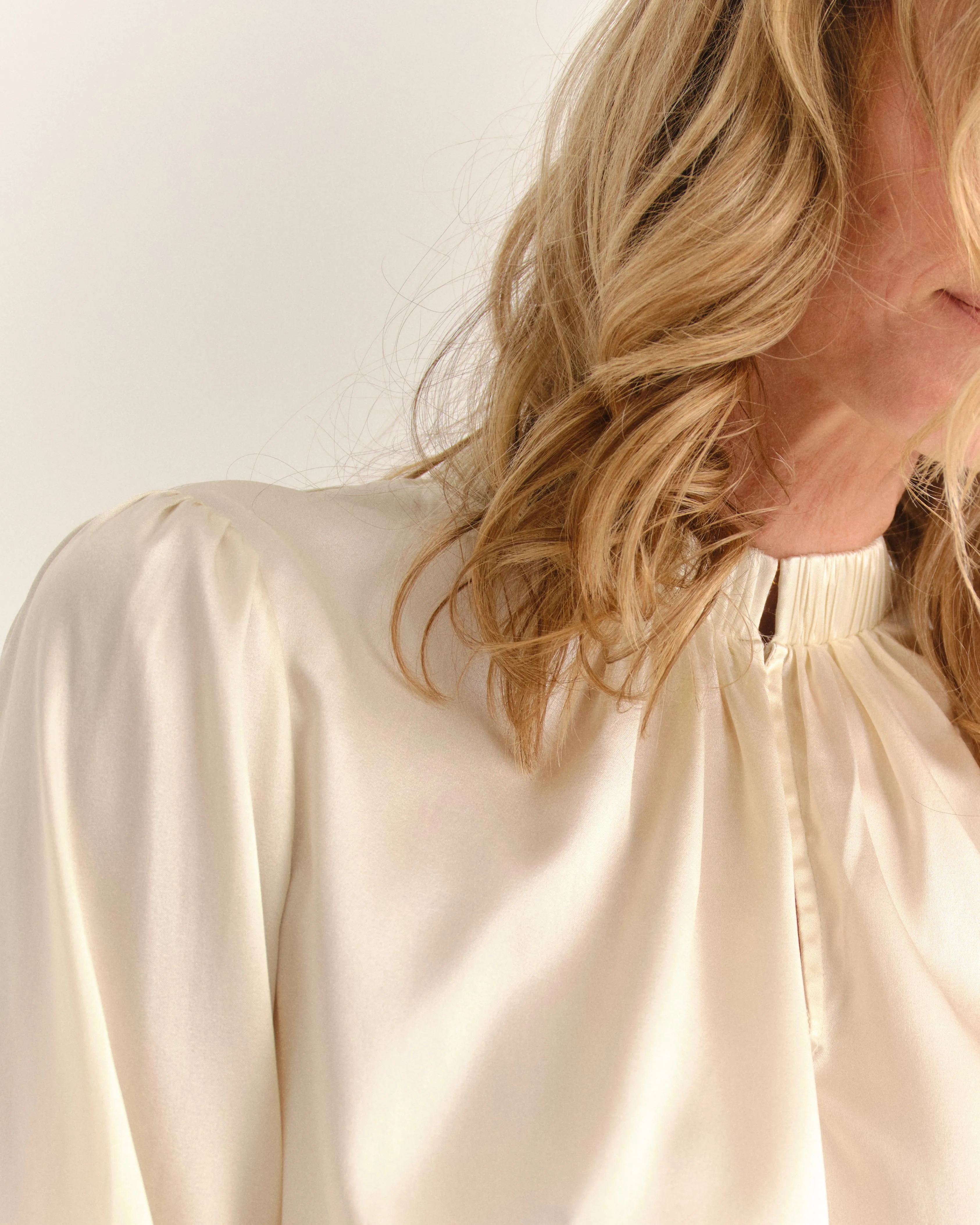 Lottie Blouse-Ivory sold by Cartolina product image thumbnail 4