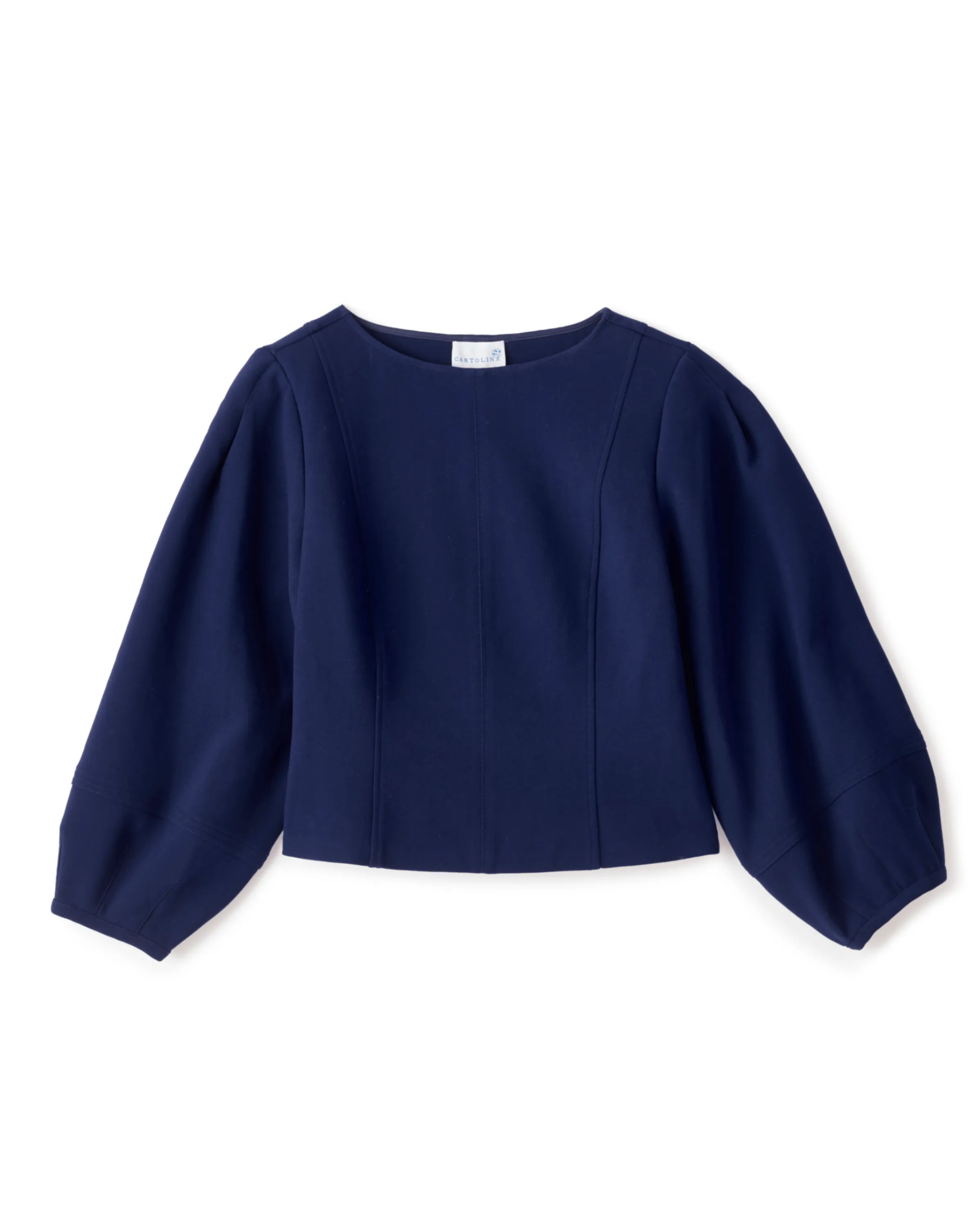 Neely Top-Dark Navy sold by Cartolina