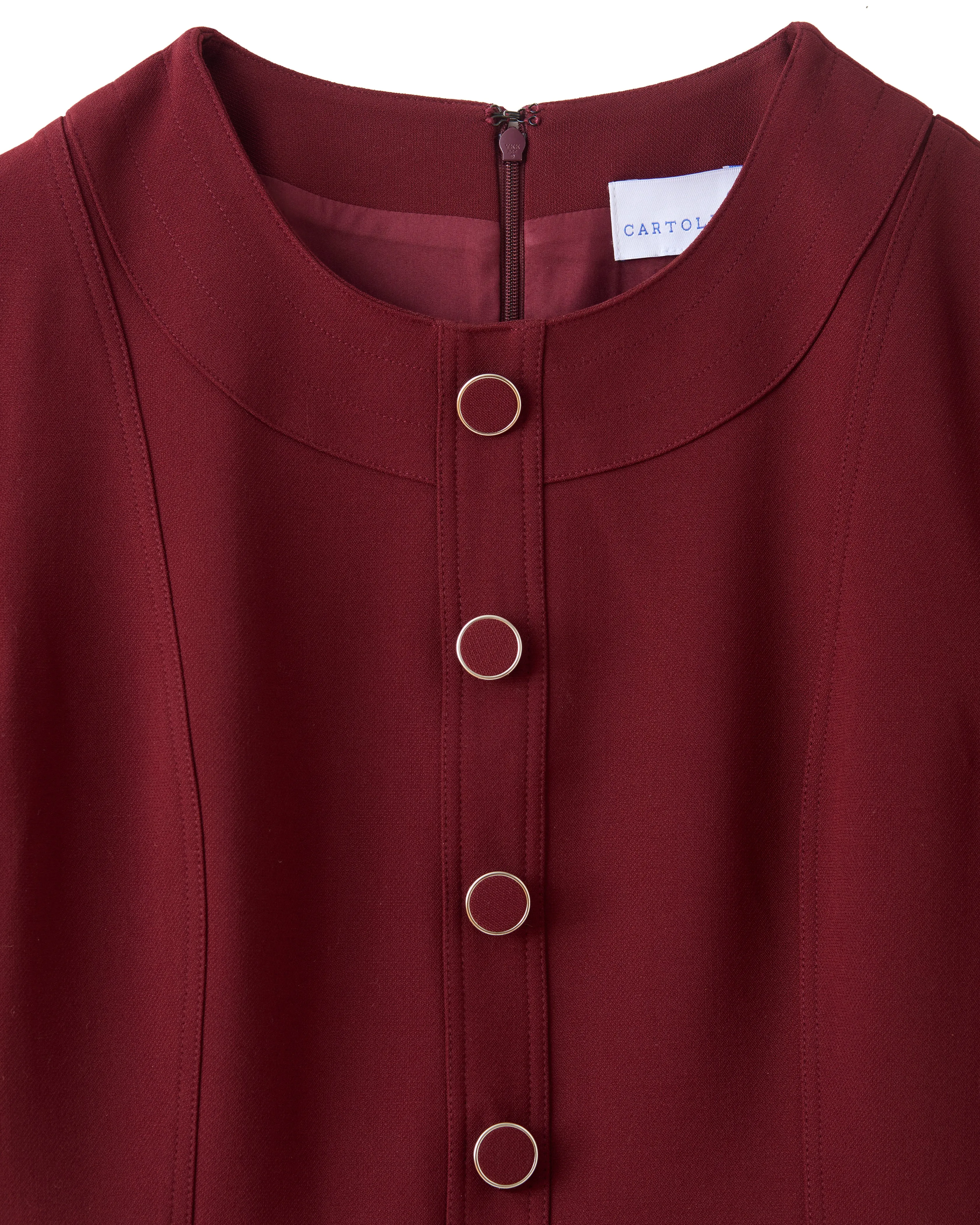 Salem Dress-Wine sold by Cartolina product image thumbnail 5