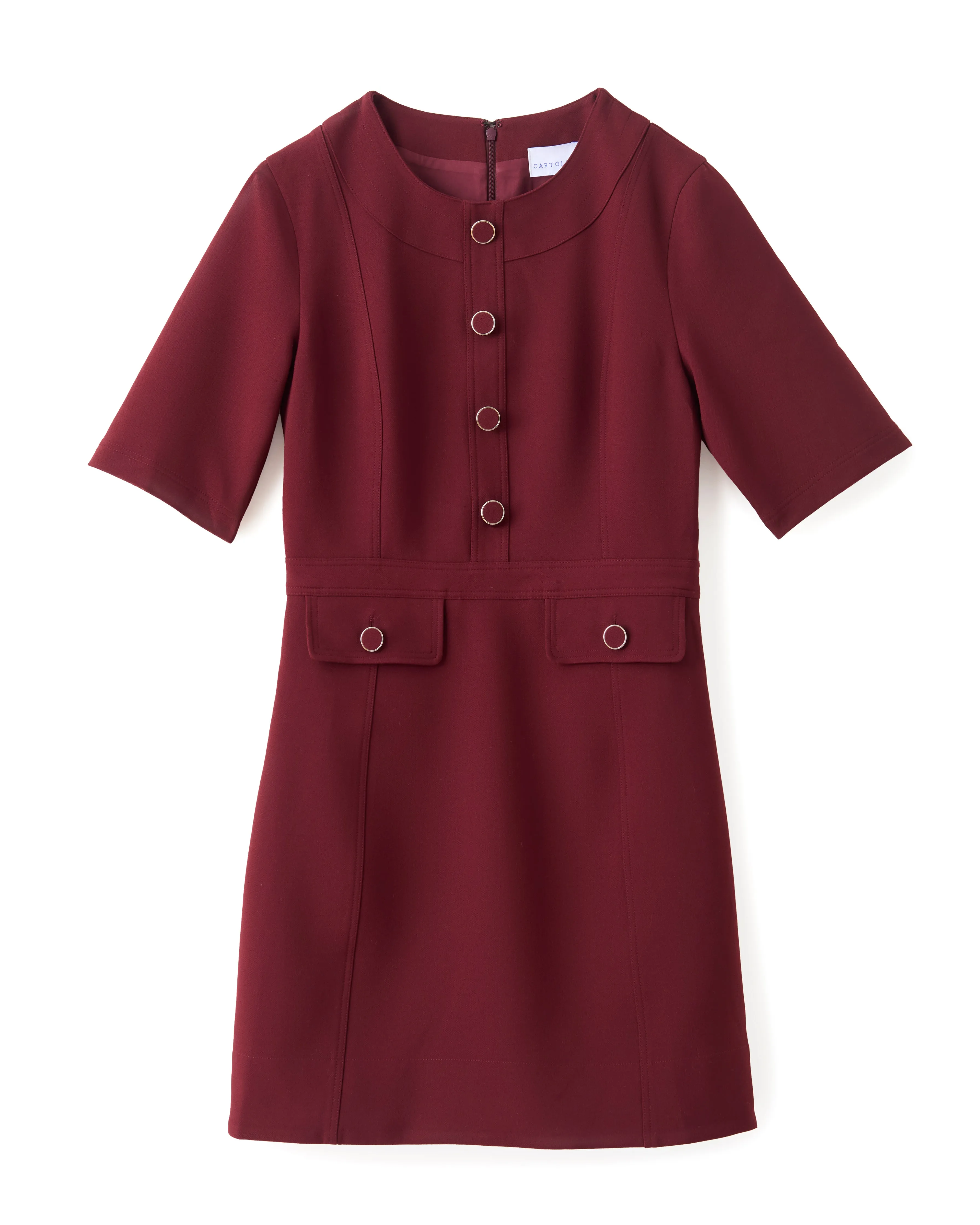 Salem Dress-Wine sold by Cartolina