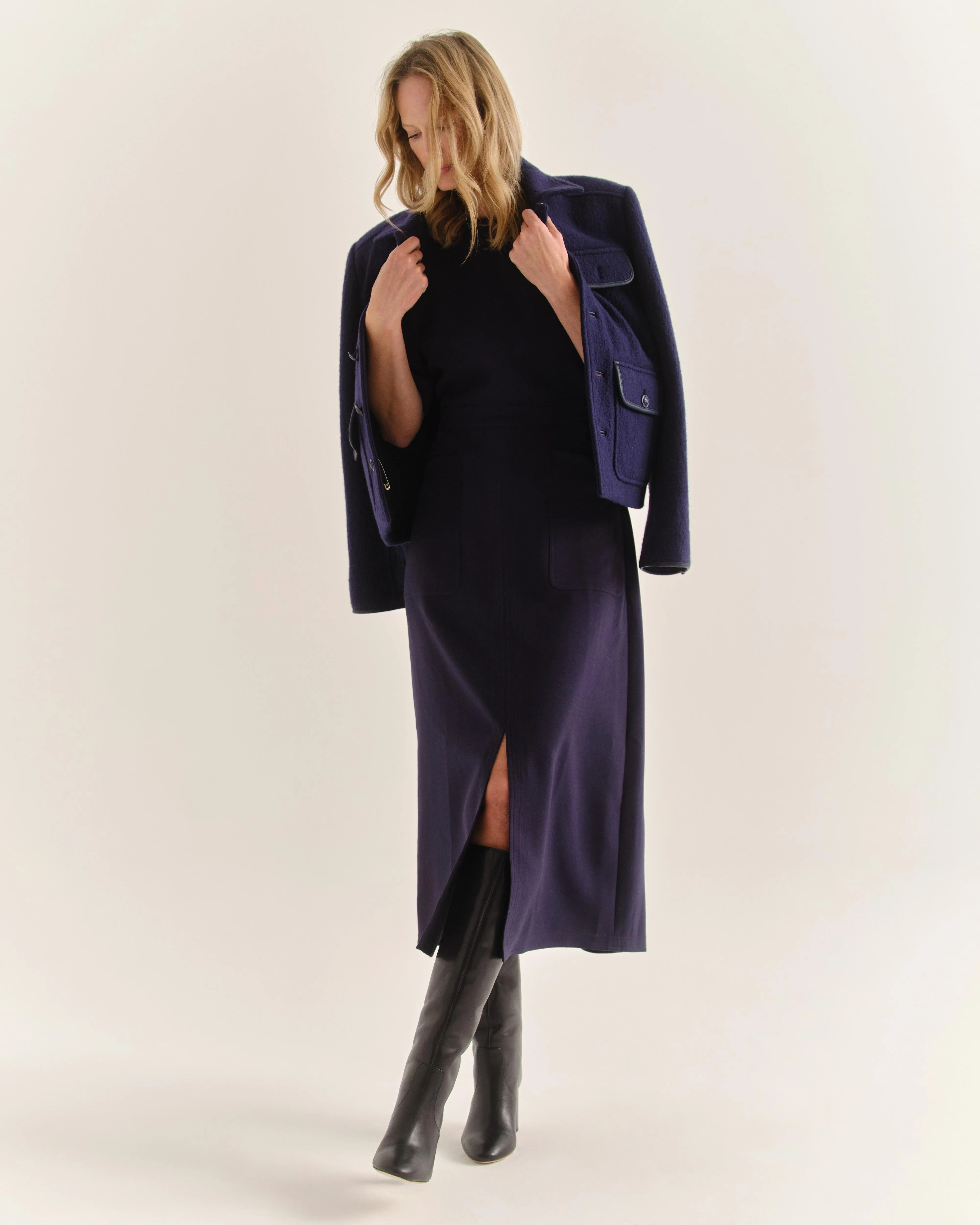 Rory Jacket-Midnight Blue sold by Cartolina product image thumbnail 3