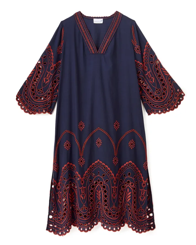 Blanca Caftan-Midnight Blue made by Cartolina