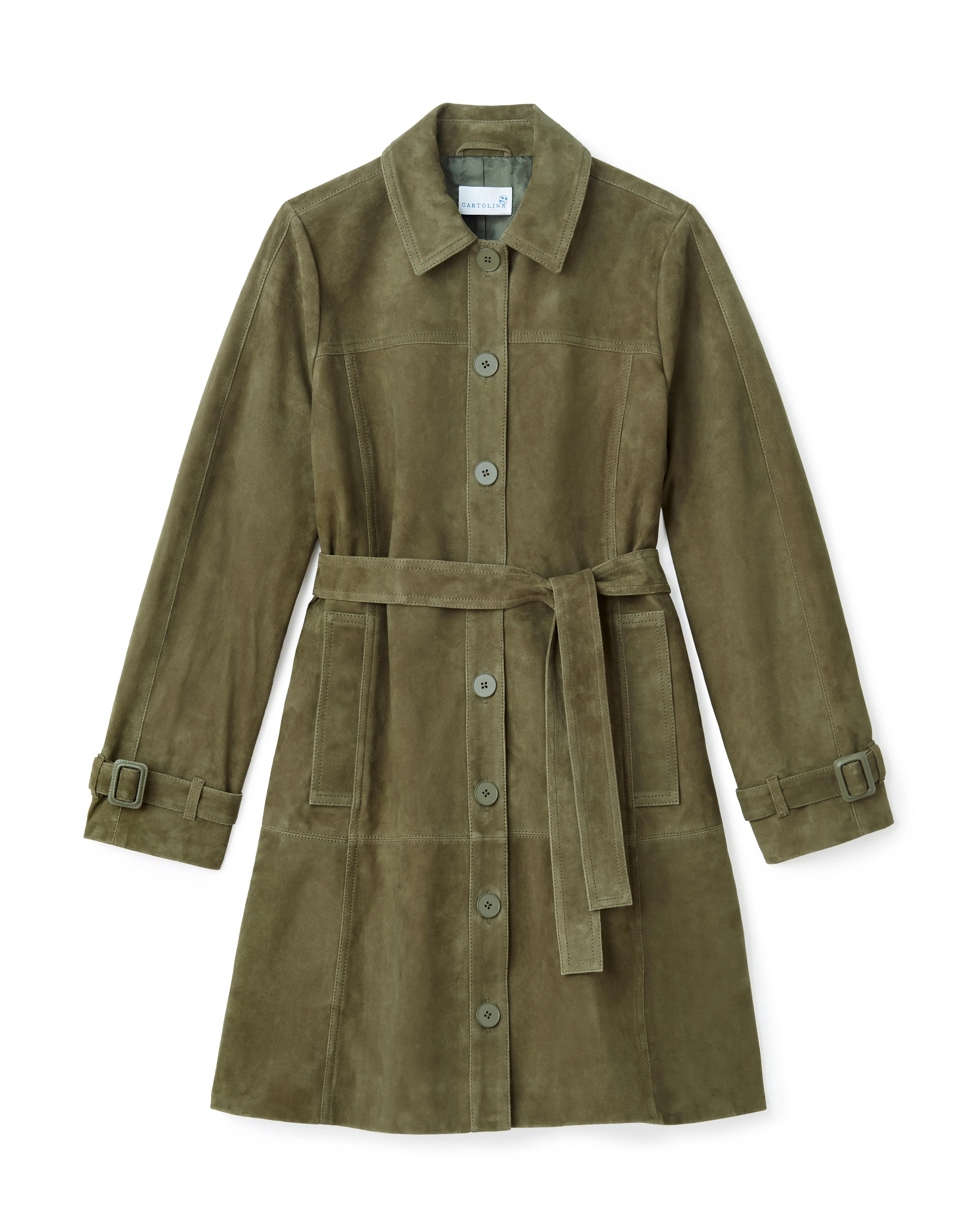 Sutton Jacket-Military Green sold by Cartolina