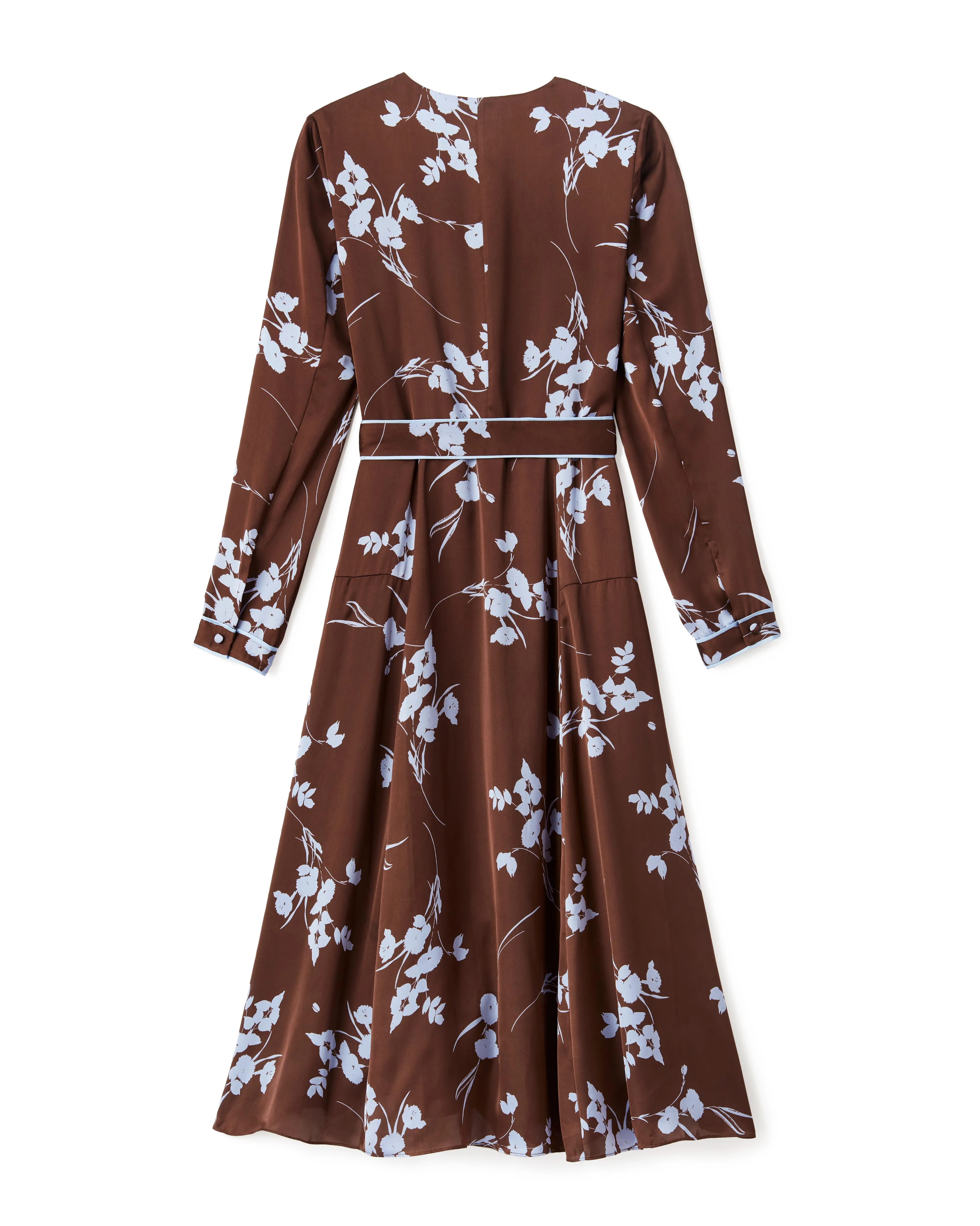 Helene Midi Dress-Upstate Floral Espresso sold by Cartolina product image thumbnail 2