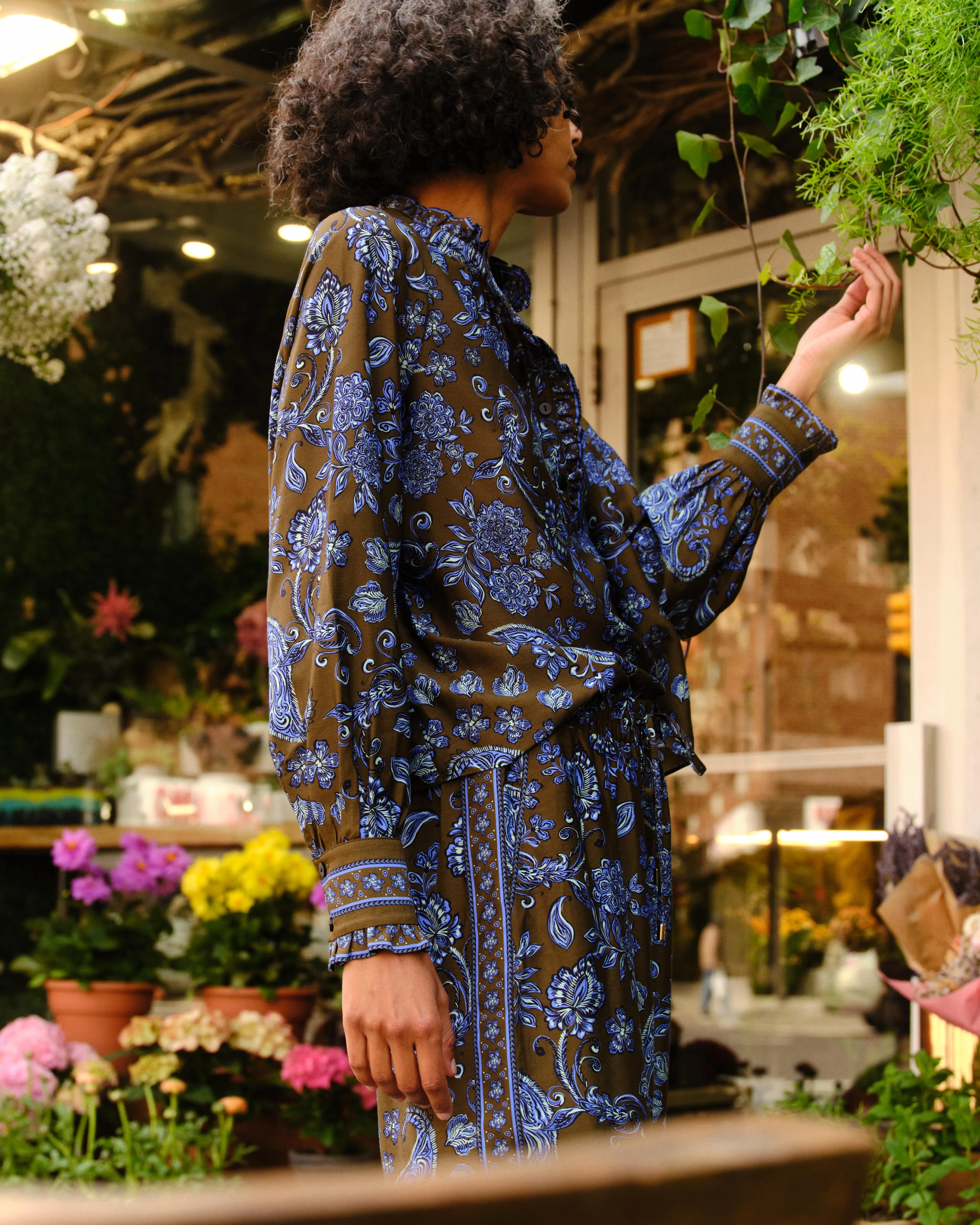 Mara Blouse-Cedar Hill Paisley sold by Cartolina product image thumbnail 2