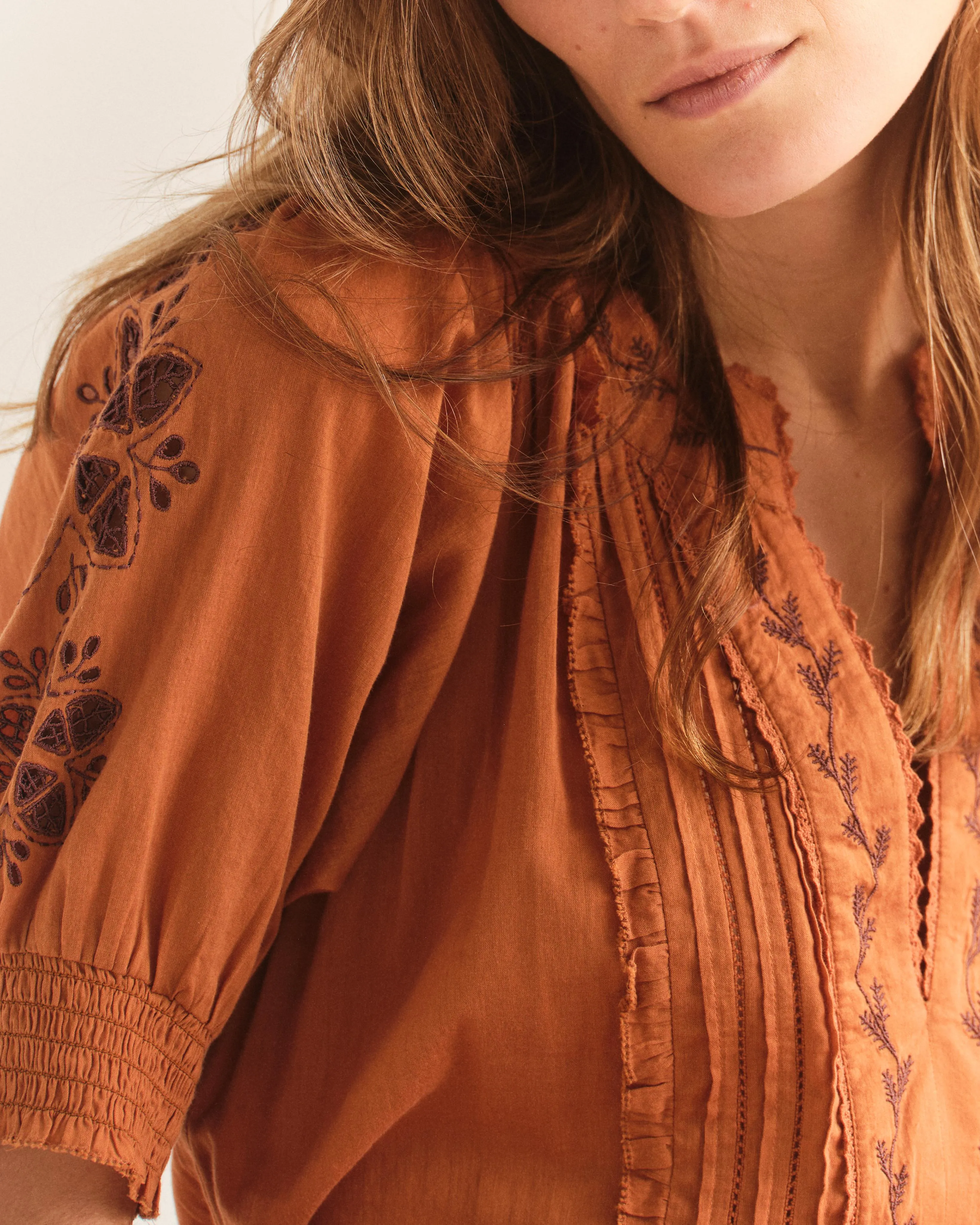 Lisette Dress-Clay sold by Cartolina product image thumbnail 3