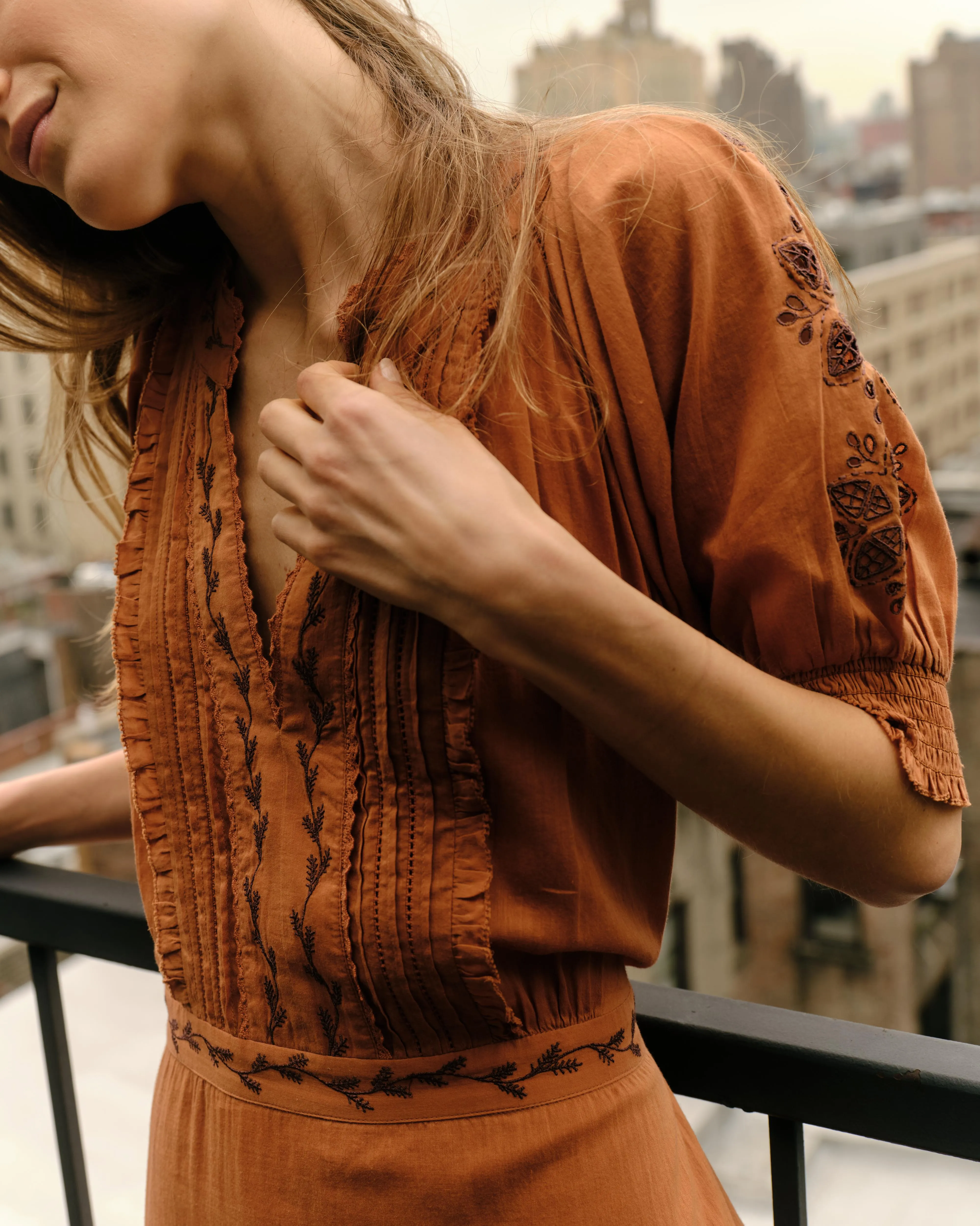 Lisette Dress-Clay sold by Cartolina product image thumbnail 5