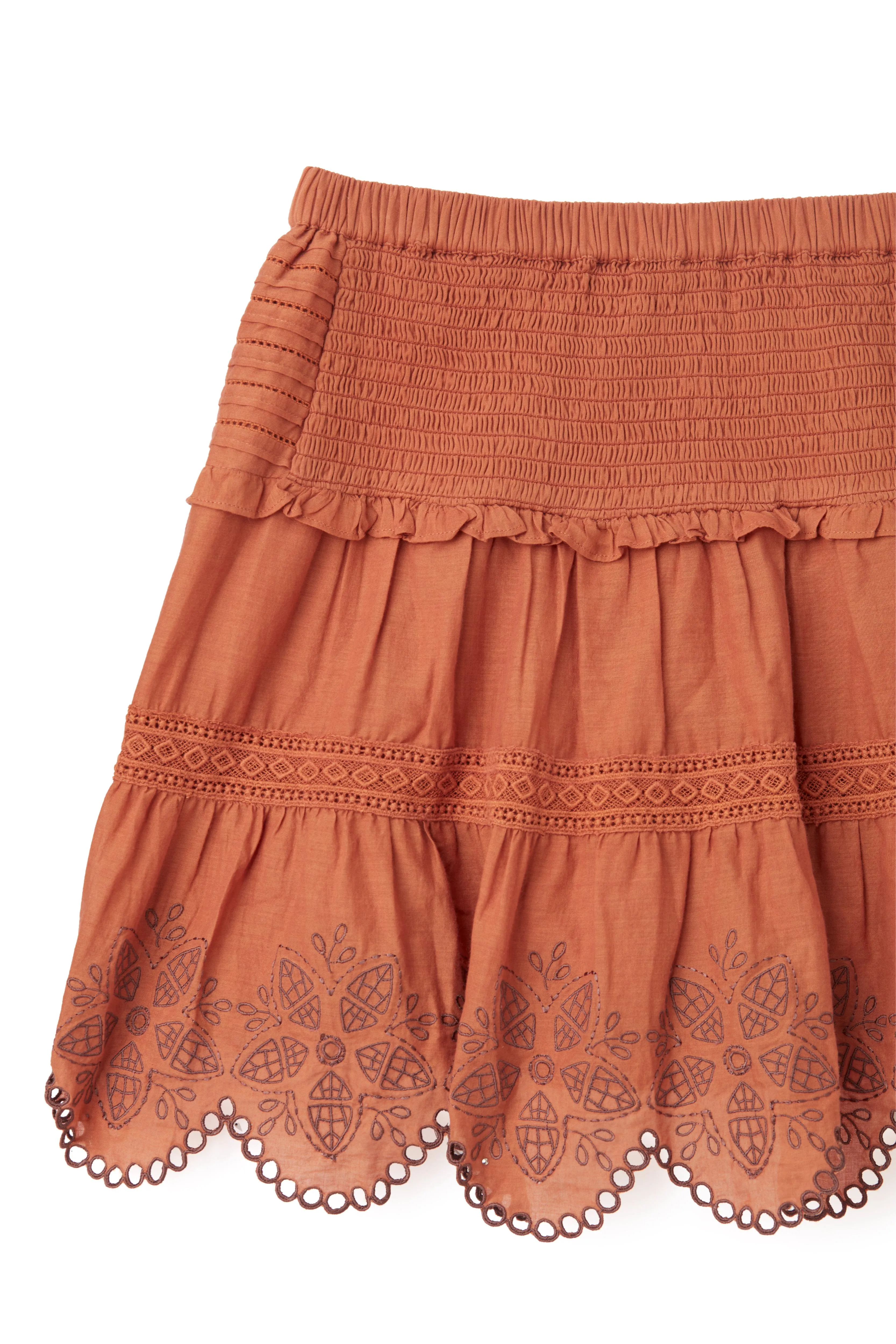 Kylie Mini Skirt-Clay sold by Cartolina product image thumbnail 5