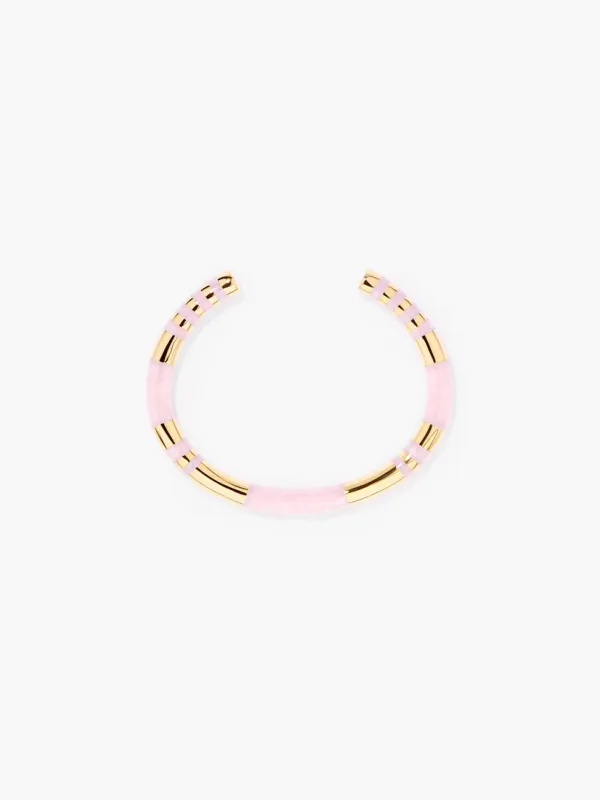 Aurelie Bidermann Positano Mother-of-Pearl Bangle sold by Cartolina
