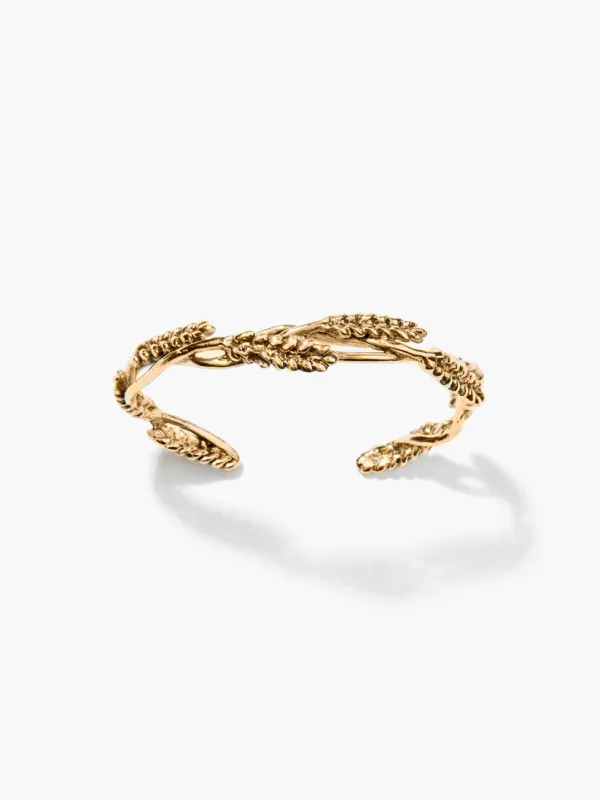Aurelie Bidermann Wheat Bangle sold by Cartolina