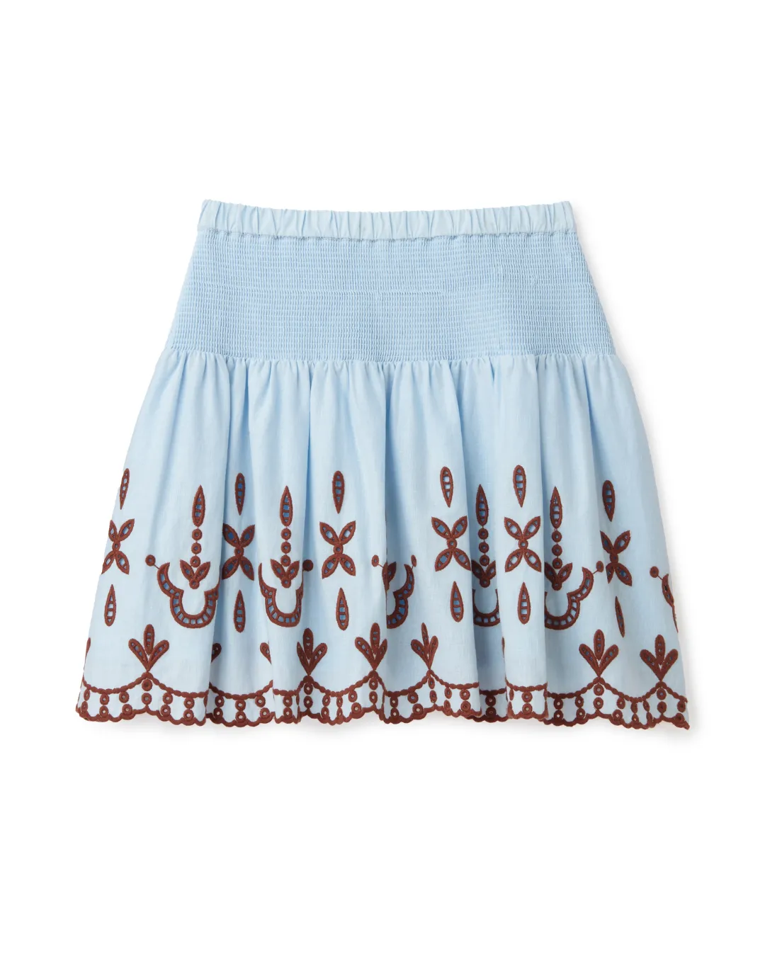 Kylie Mini Skirt-Sky sold by Cartolina