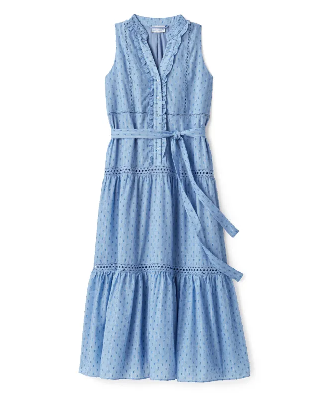 Dara Maxi Dress-Mediterranean Blue sold by Cartolina