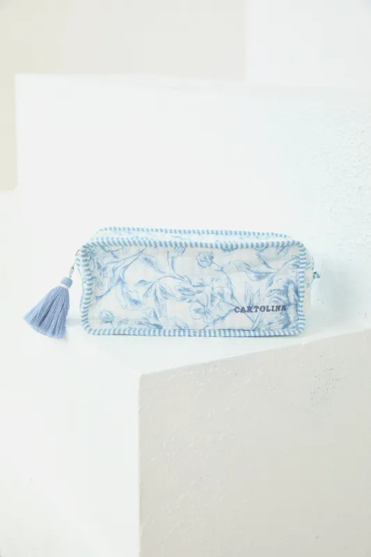 Wren Quilted Case-Mediterranean Blue sold by Cartolina