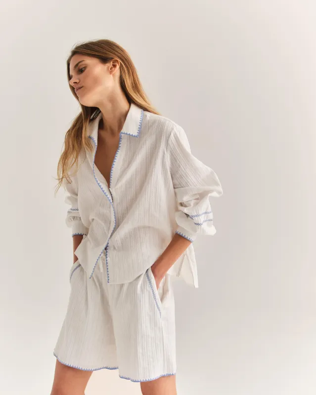 Aurora Short-Ivory sold by Cartolina