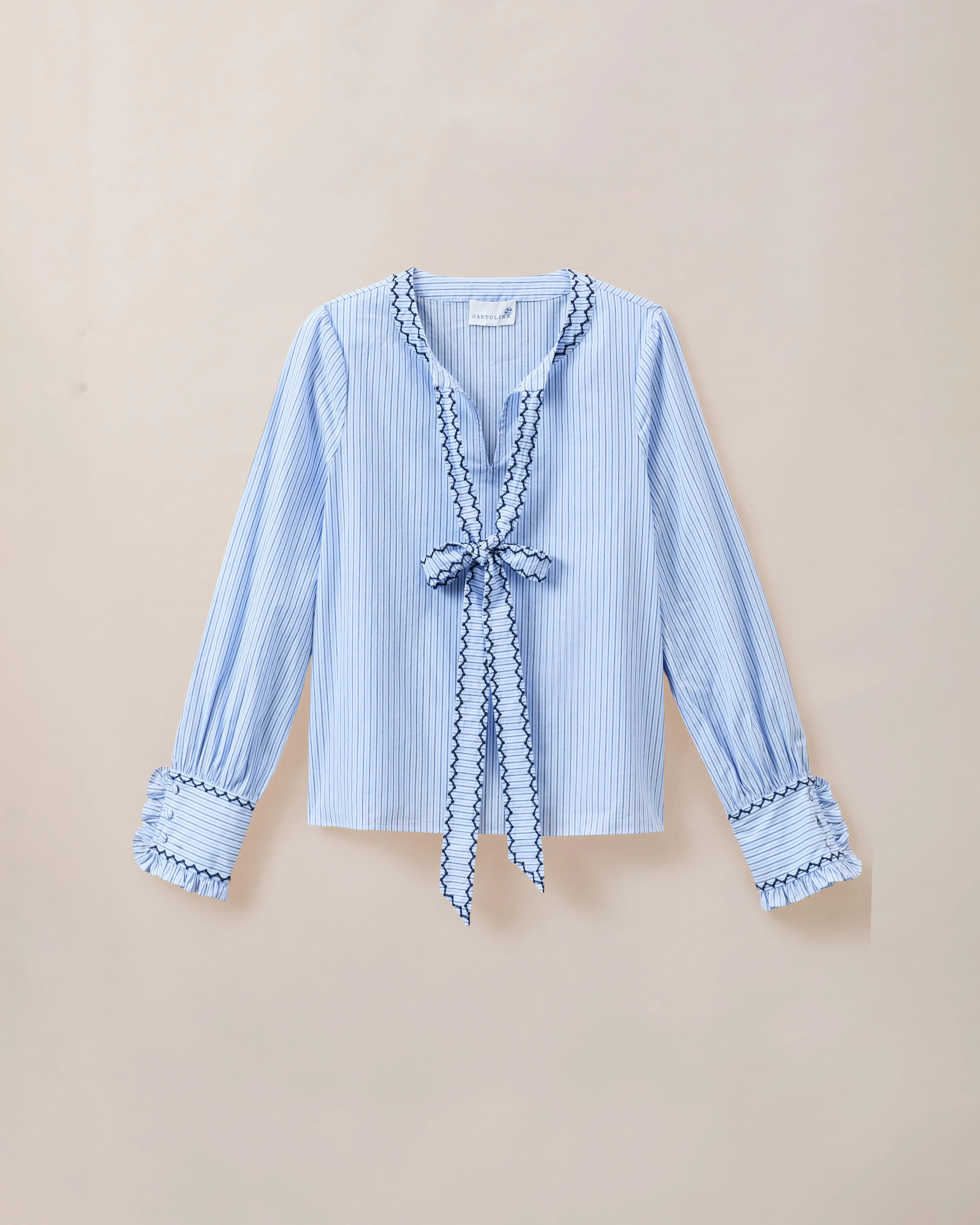 Martina Top-Maya Blue Stripe sold by Cartolina product image thumbnail 2