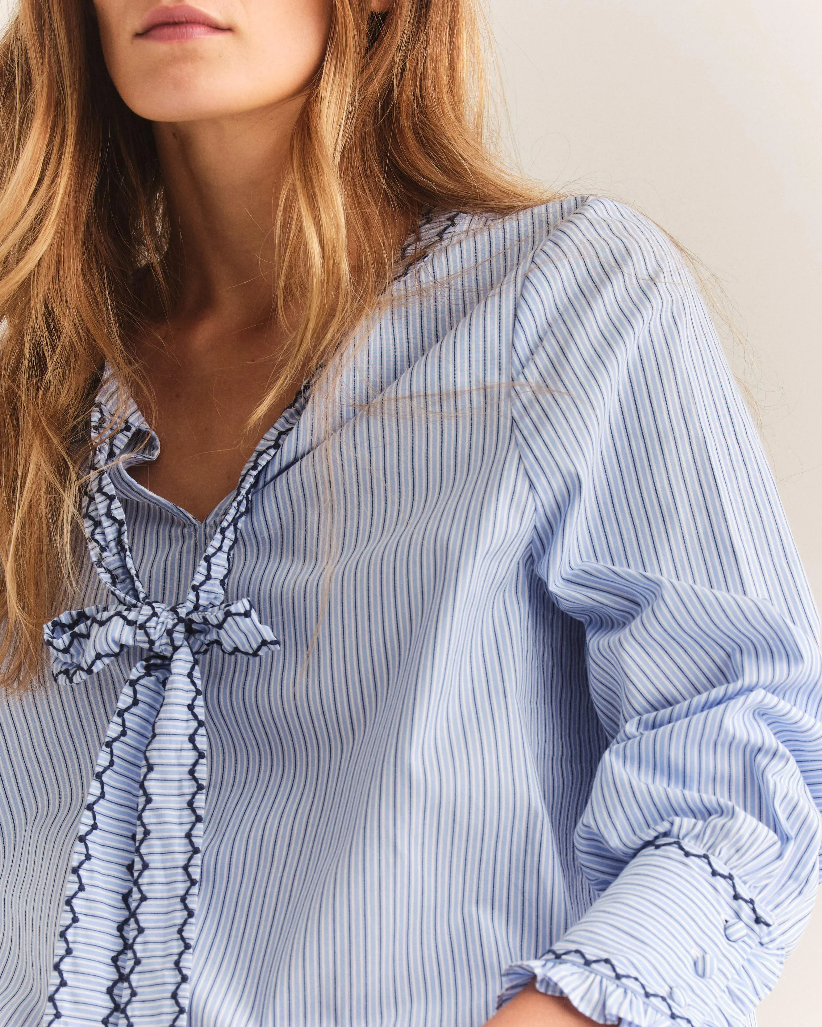 Martina Top-Maya Blue Stripe sold by Cartolina product image thumbnail 3