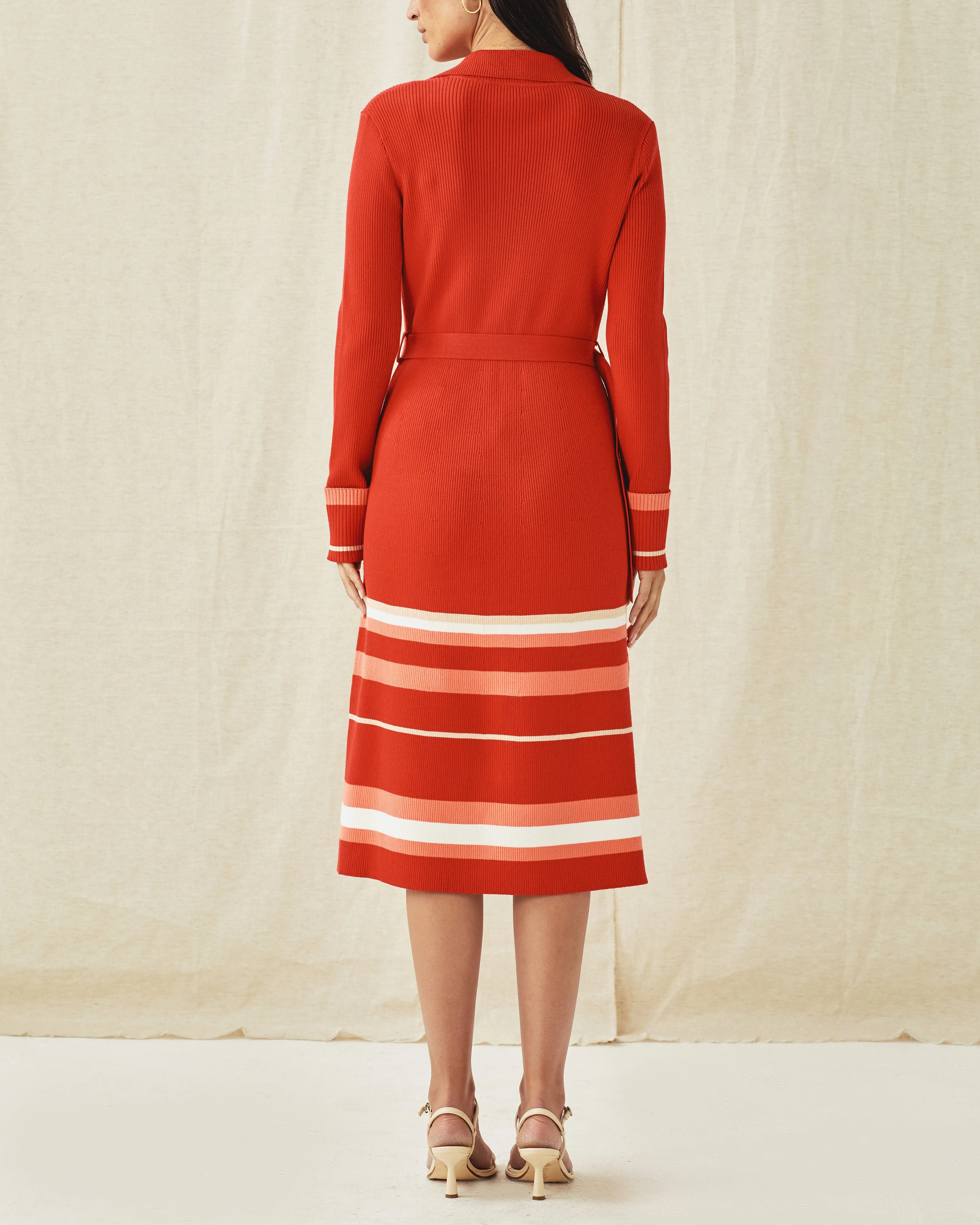 Kelley Midi Dress-Cayenne sold by Cartolina product image thumbnail 5