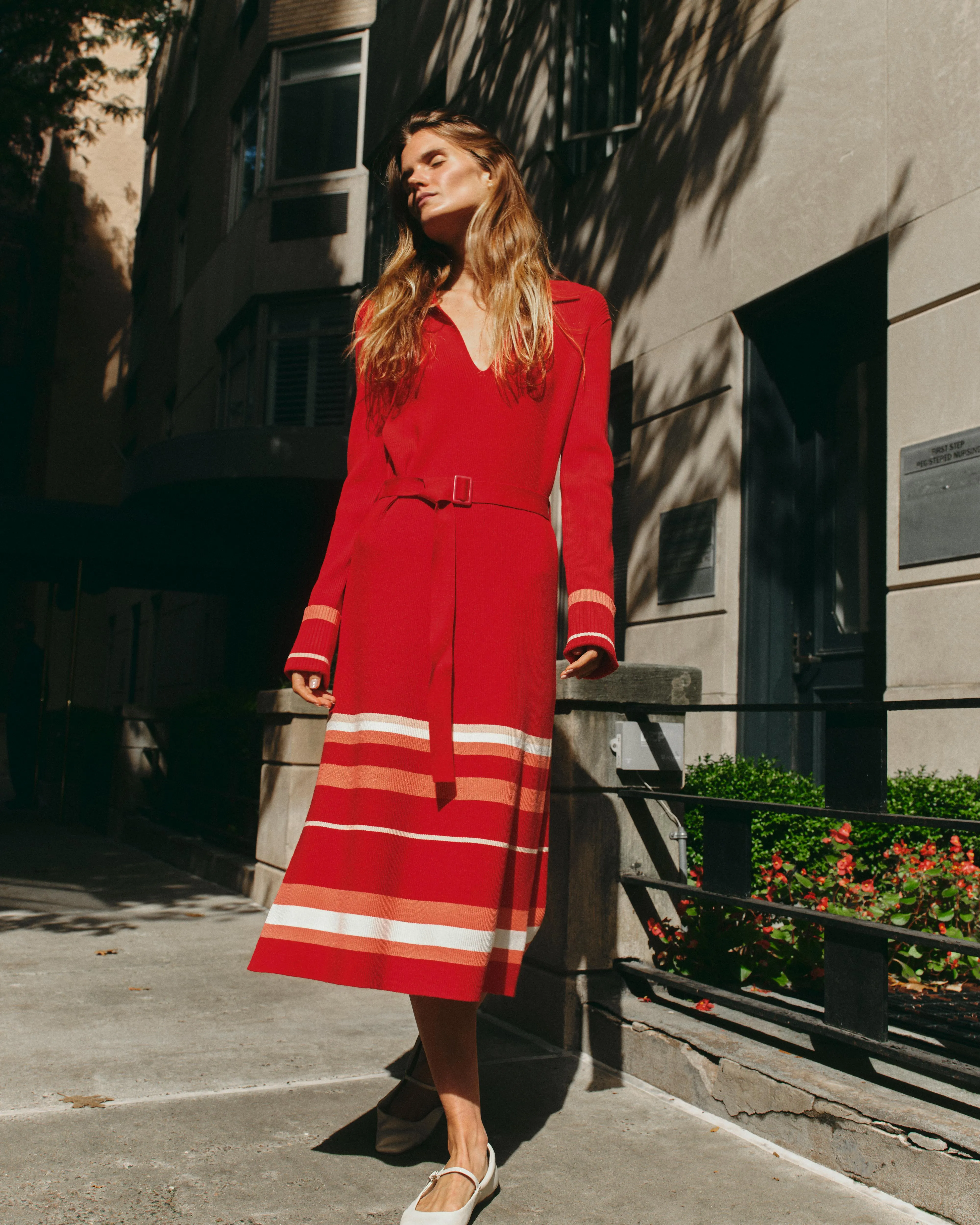 Kelley Midi Dress-Cayenne sold by Cartolina product image thumbnail 4