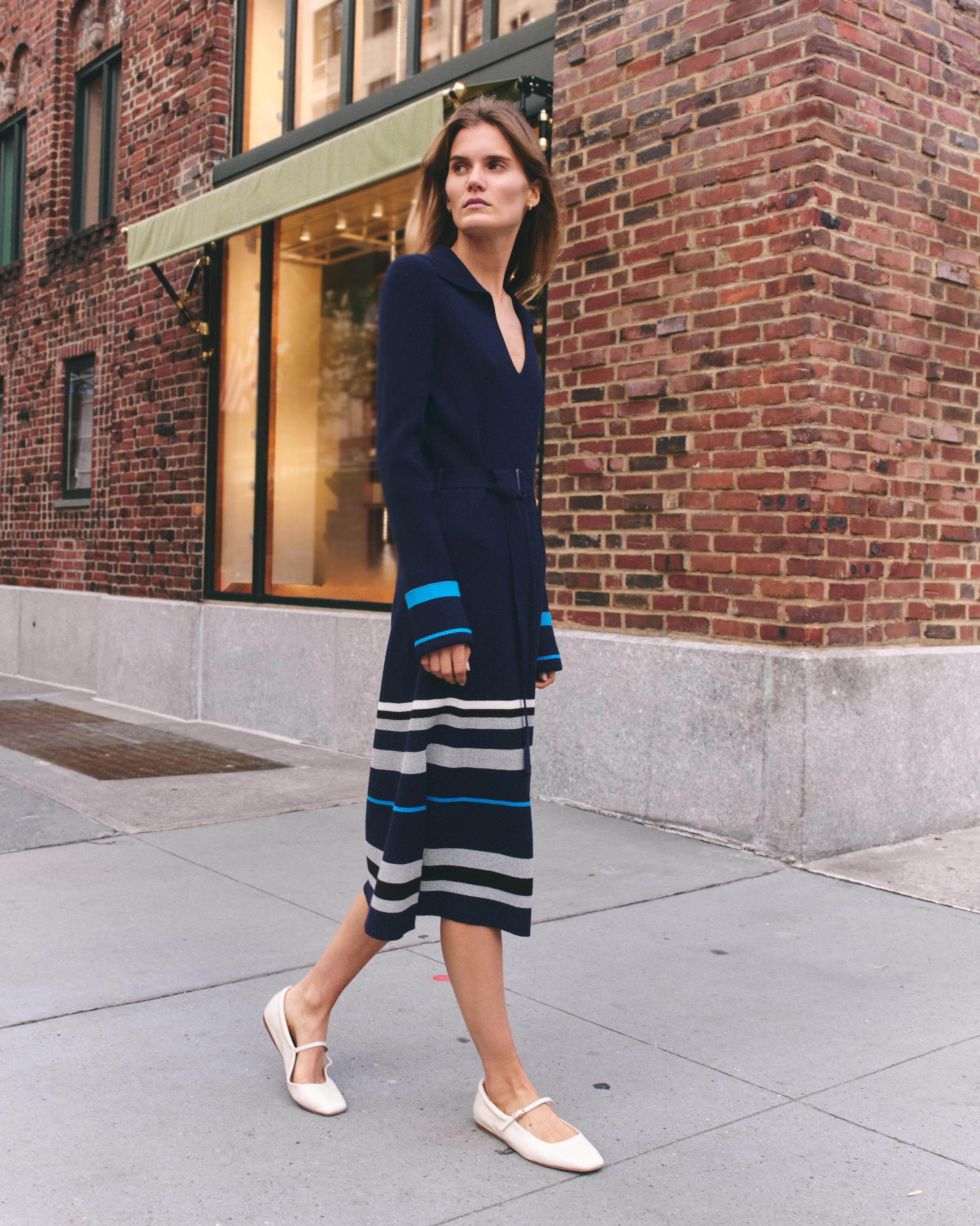 Kelley Midi Dress-Navy sold by Cartolina product image thumbnail 2