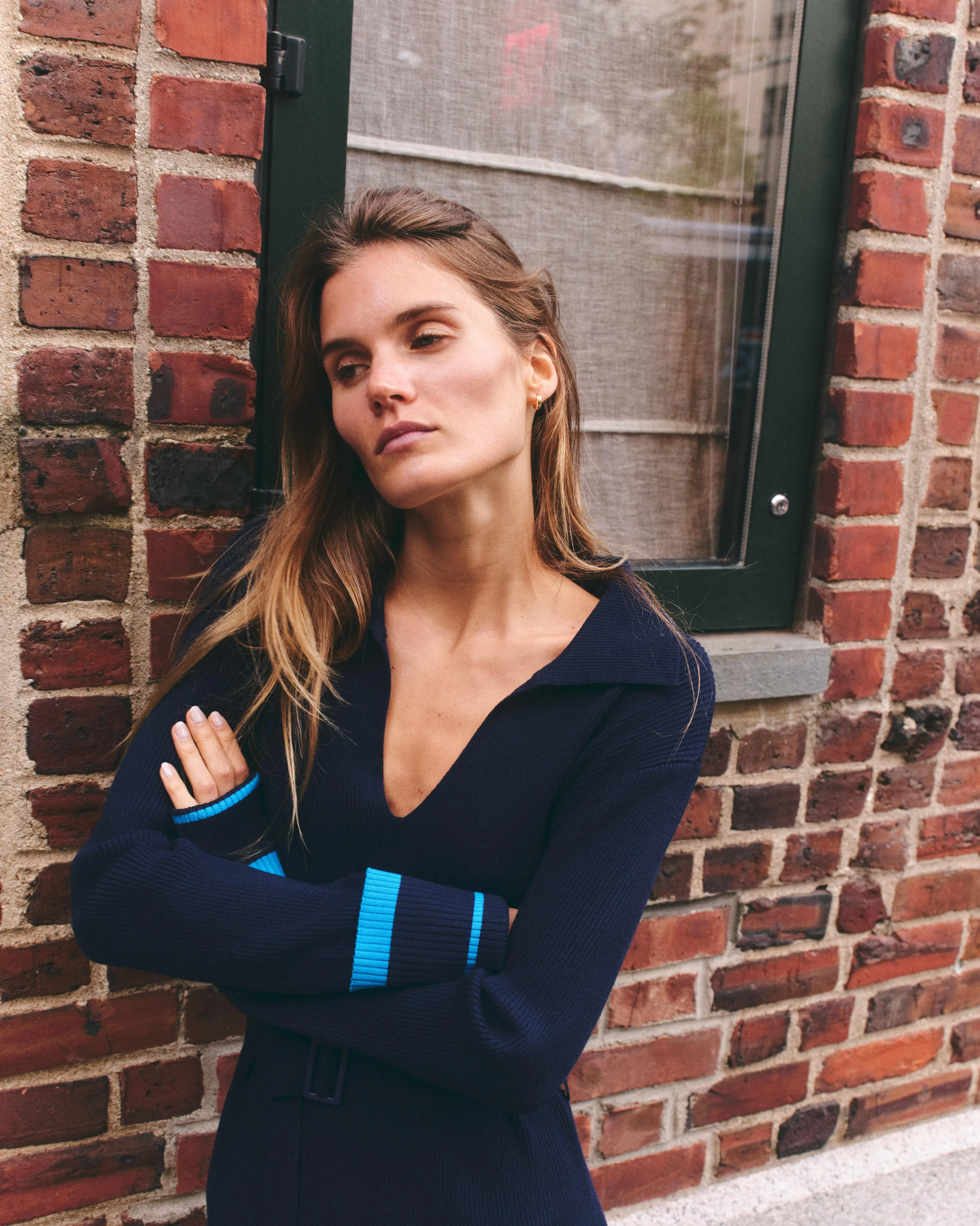 Kelley Midi Dress-Navy sold by Cartolina product image thumbnail 3