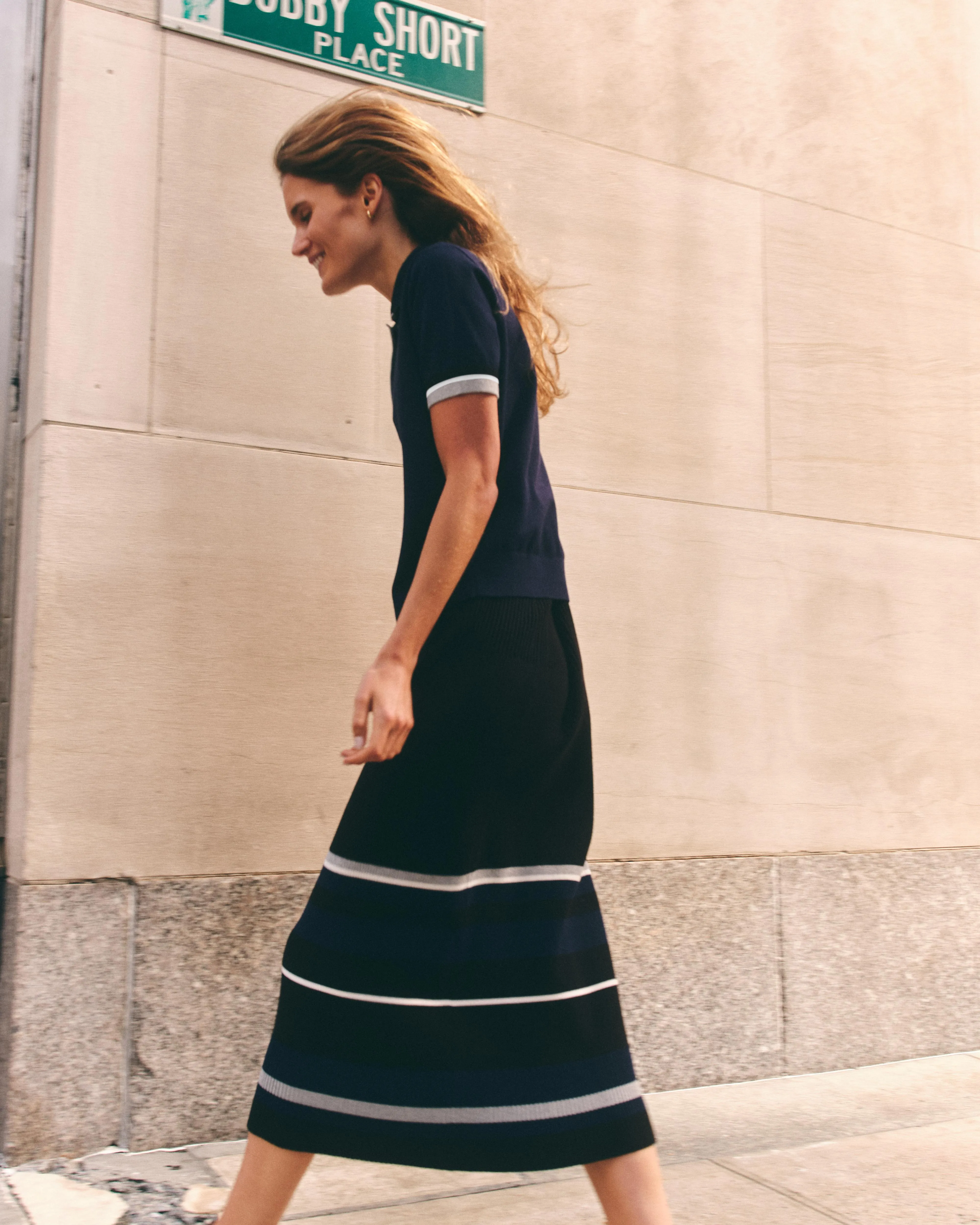 Avril Midi Skirt-Noir sold by Cartolina product image thumbnail 3