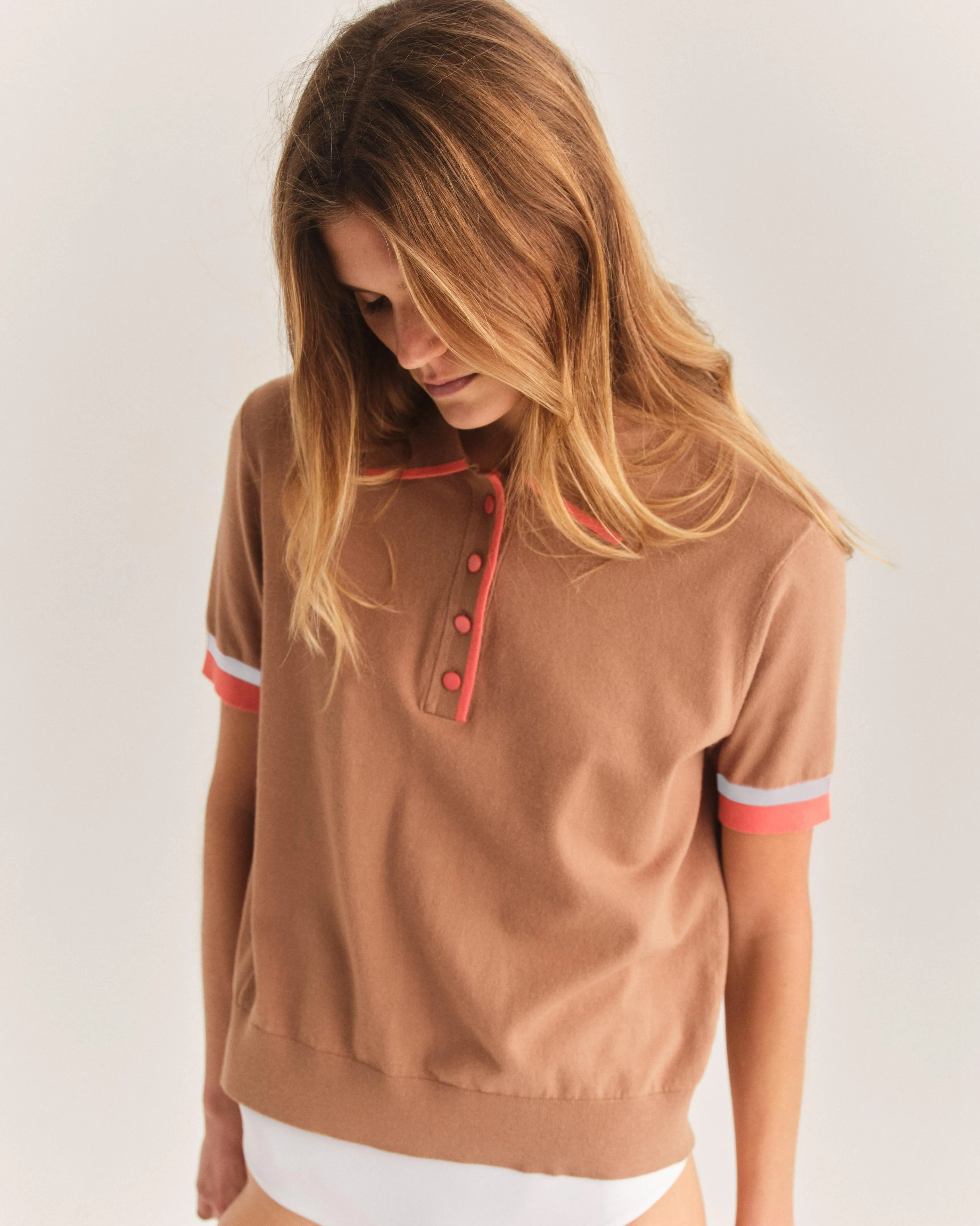 Pippa Polo-Camel sold by Cartolina product image thumbnail 5