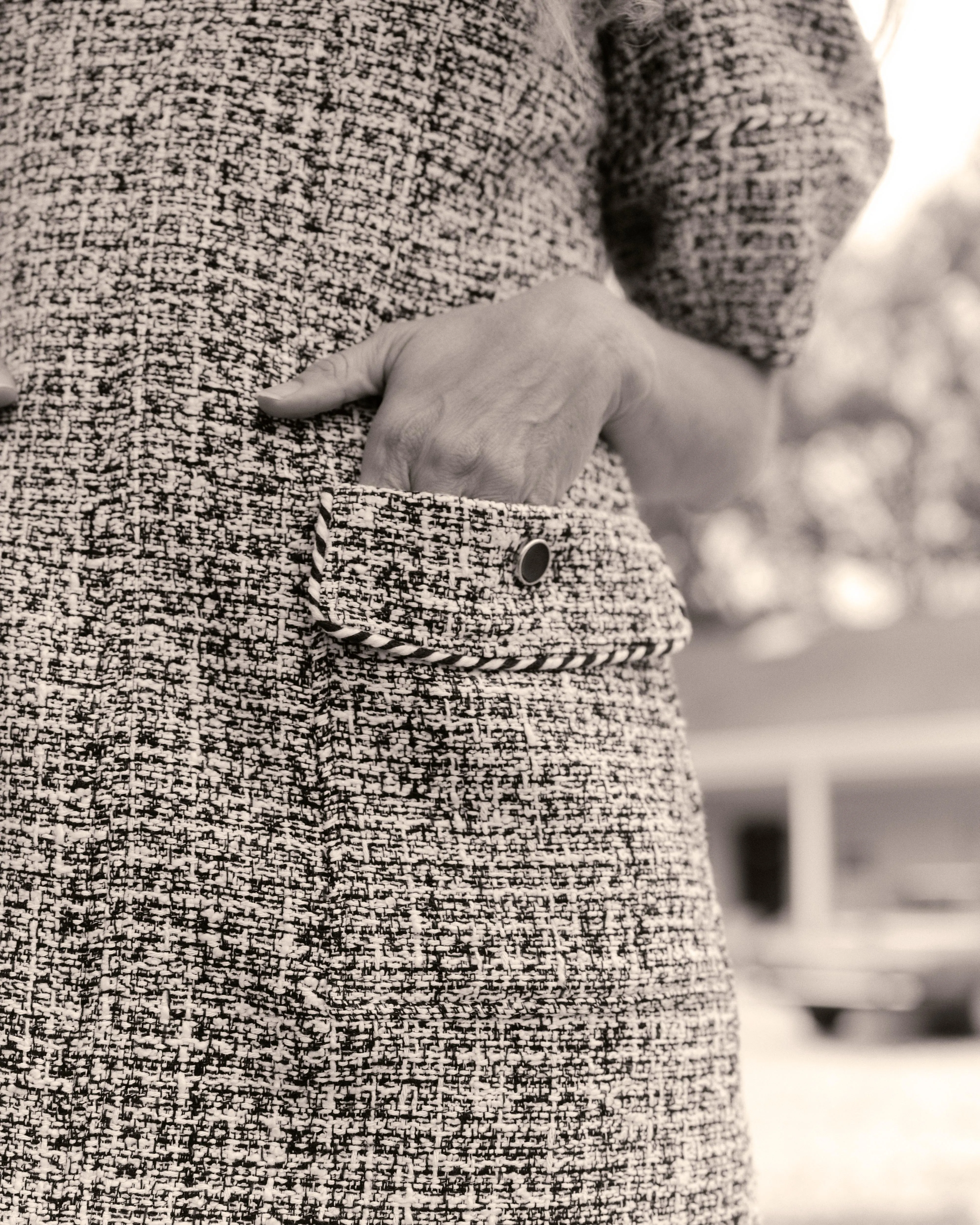 Petra Mini Dress-Multicolor Tweed sold by Cartolina product image thumbnail 5