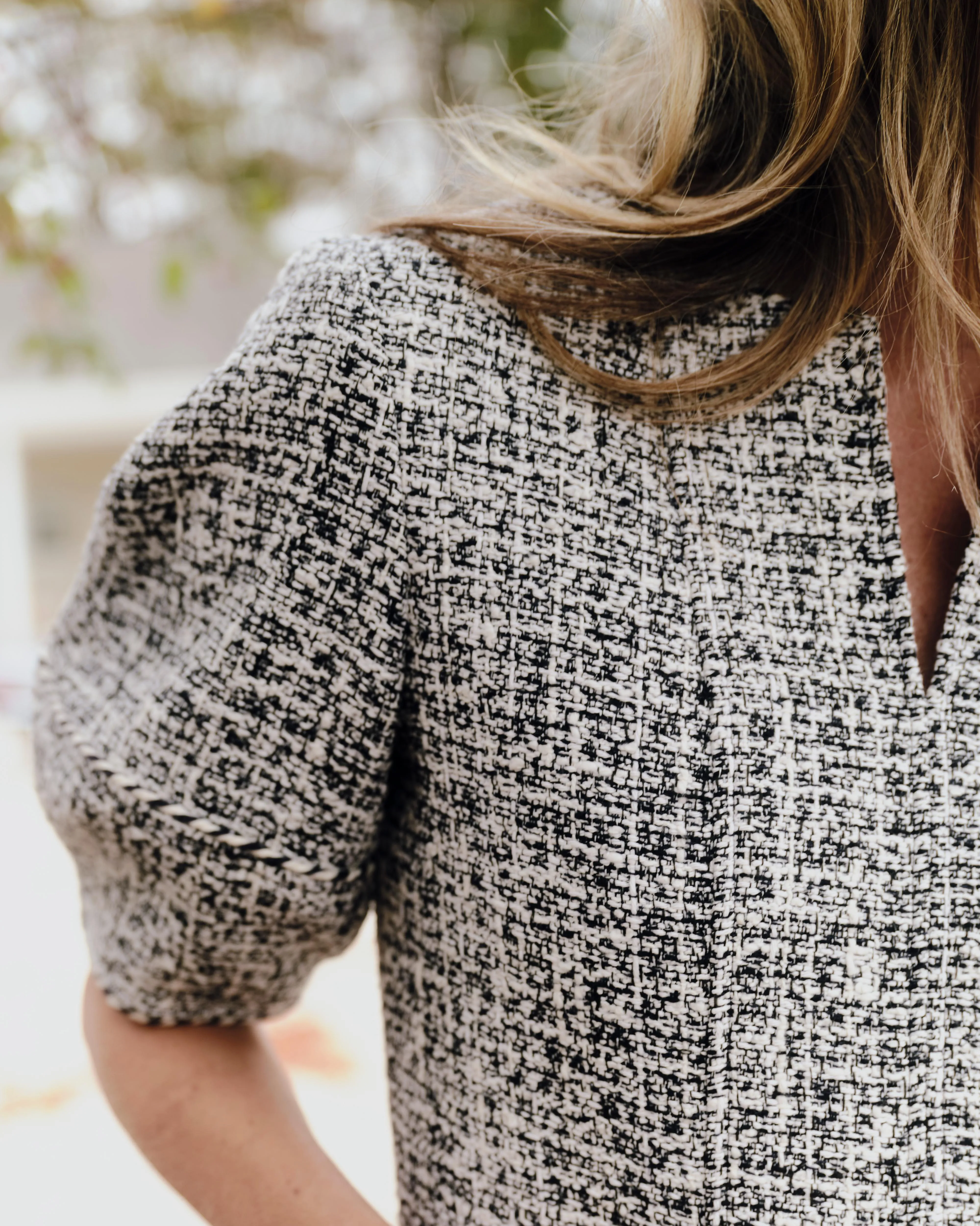 Petra Mini Dress-Multicolor Tweed sold by Cartolina product image thumbnail 3