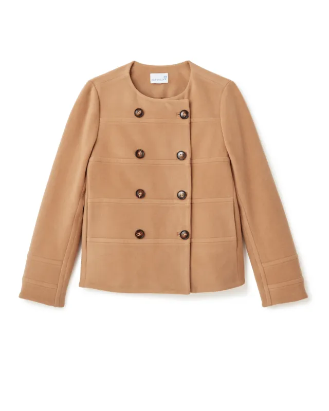 Greyson Jacket-Camel sold by Cartolina