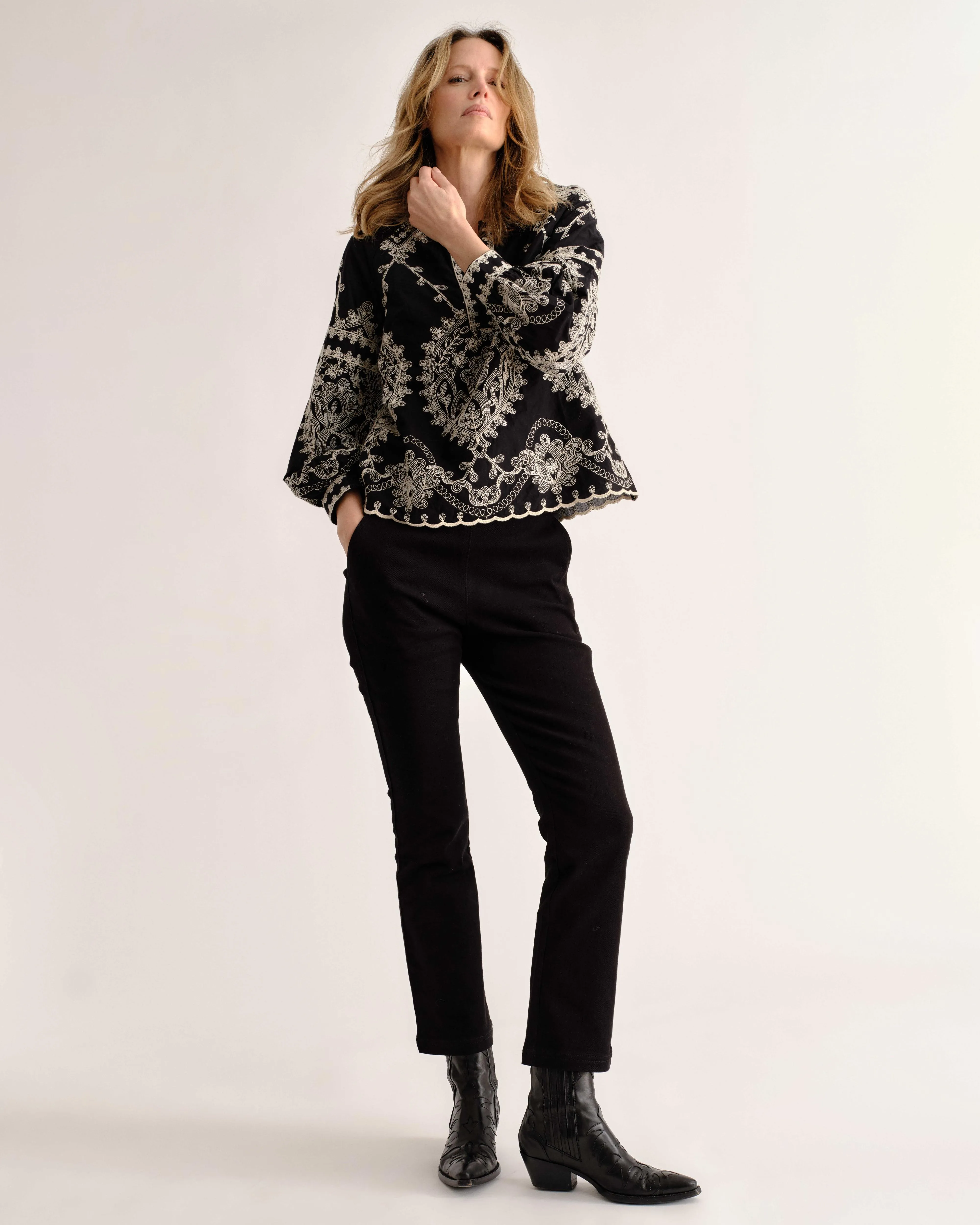 SP26 Ynez Top-Noir sold by Cartolina product image thumbnail 2