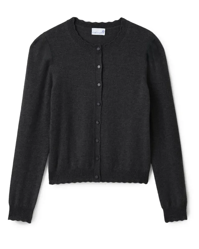 SP26 Lucy Ls Sweater-Noir made by Cartolina
