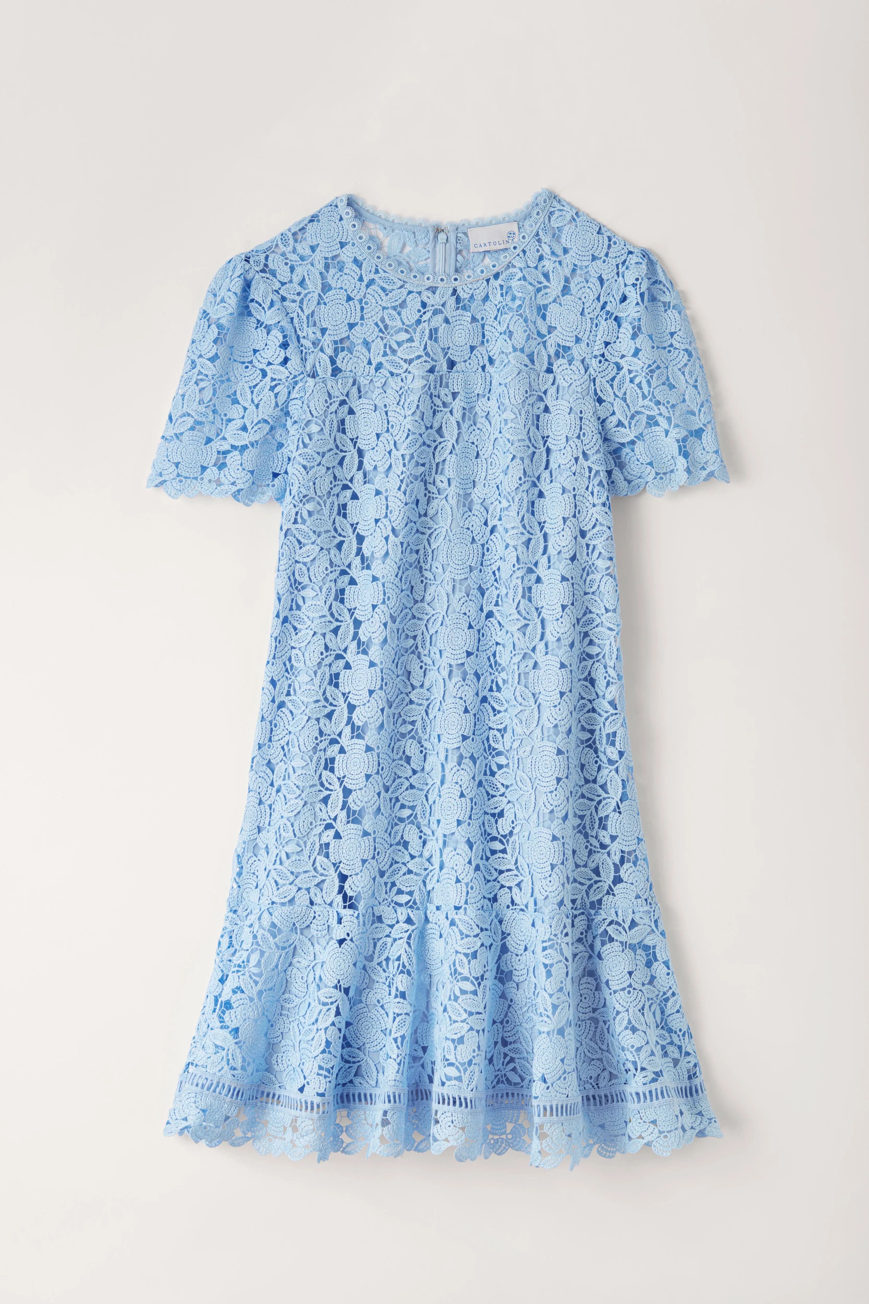 Becca Mini Dress-Maya Blue sold by Cartolina product image thumbnail 2