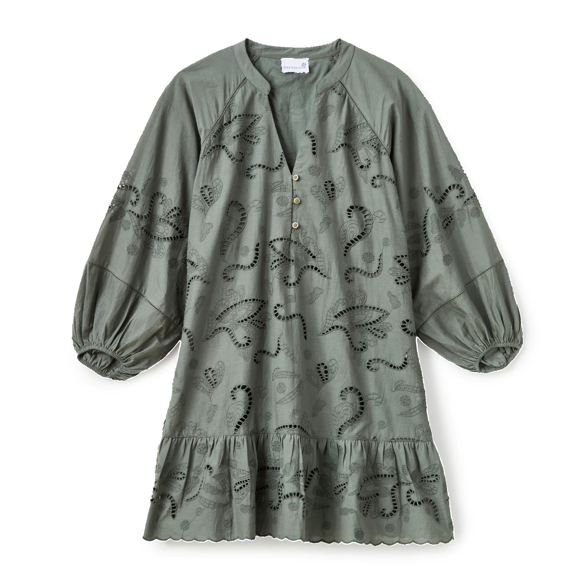 SP26 Selwin Mini Dress-Moss sold by Cartolina