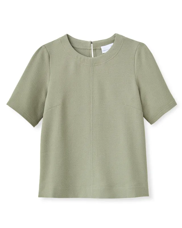 SP26 Chloe Top-Moss made by Cartolina