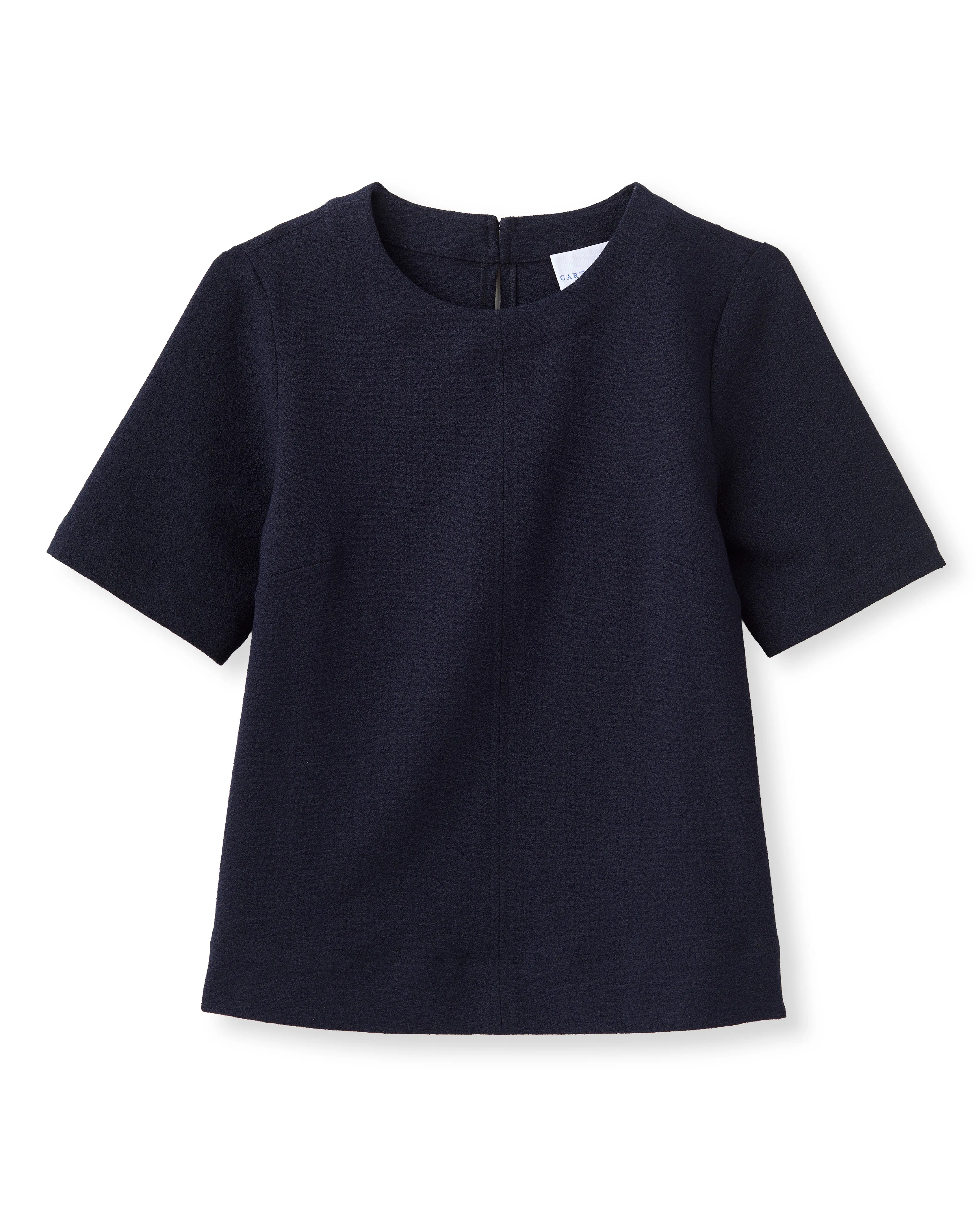SP26 Chloe Top-Dark Navy sold by Cartolina