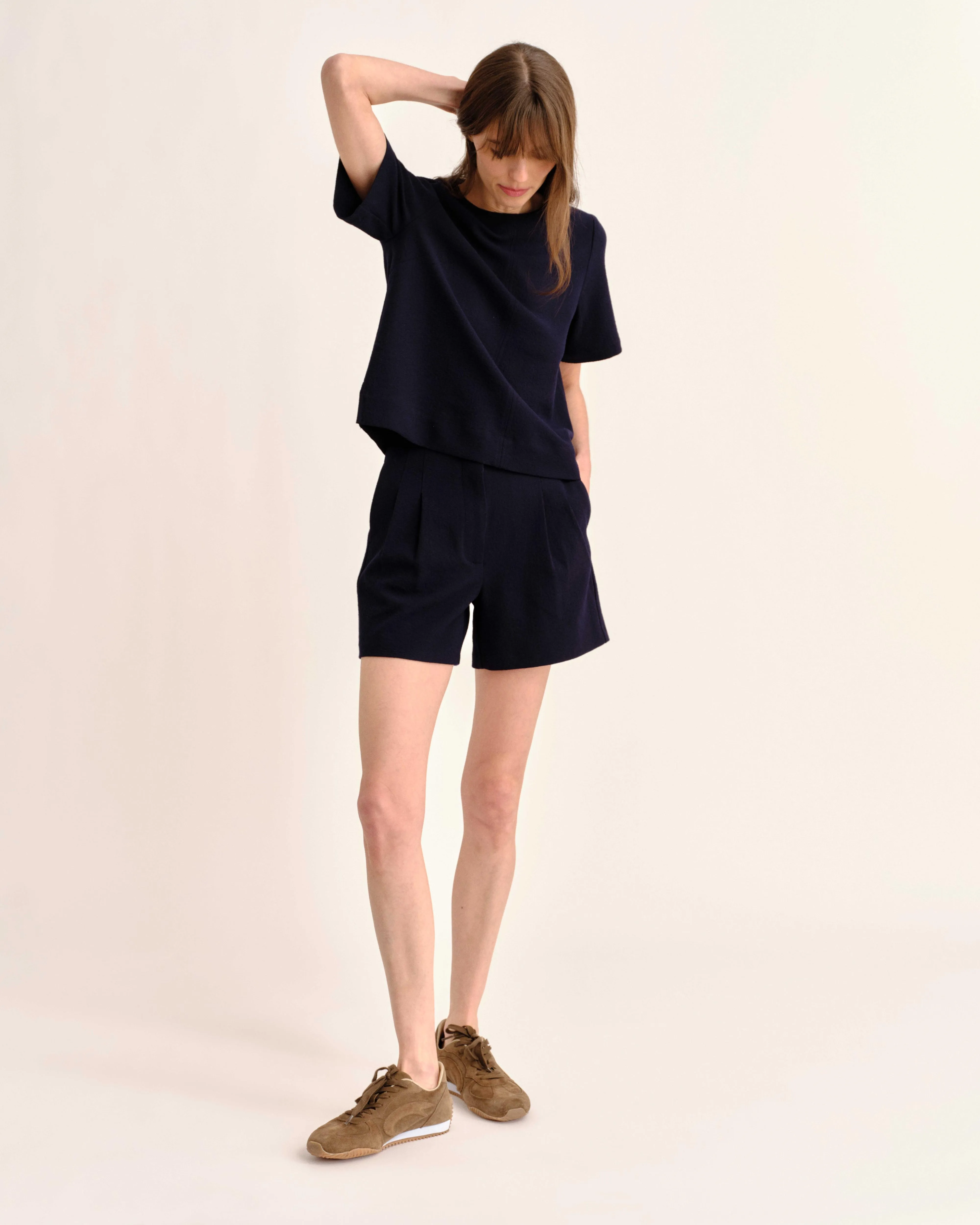 SP26 Chloe Top-Dark Navy sold by Cartolina product image thumbnail 2