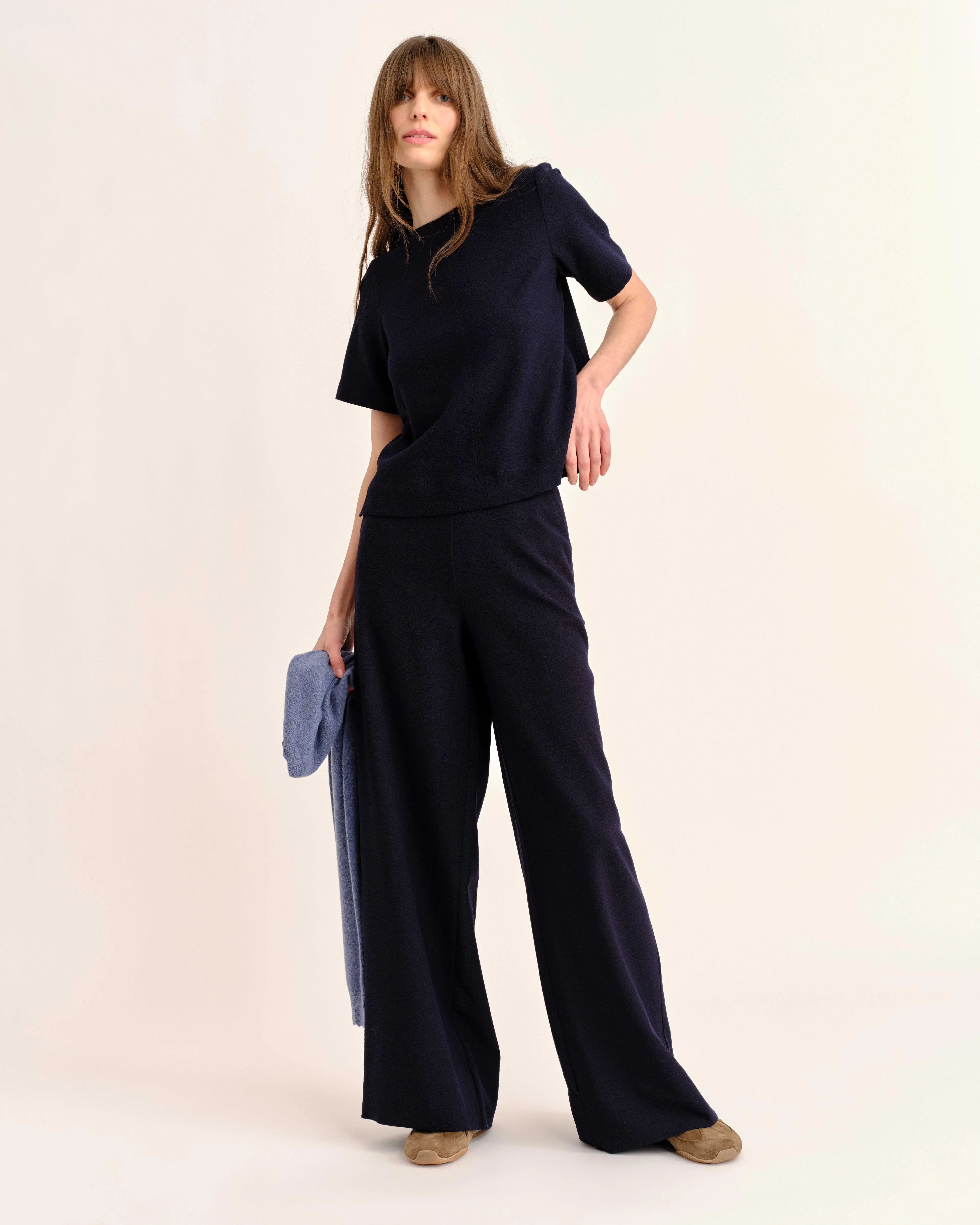 SP26 Chloe Top-Dark Navy sold by Cartolina product image thumbnail 3