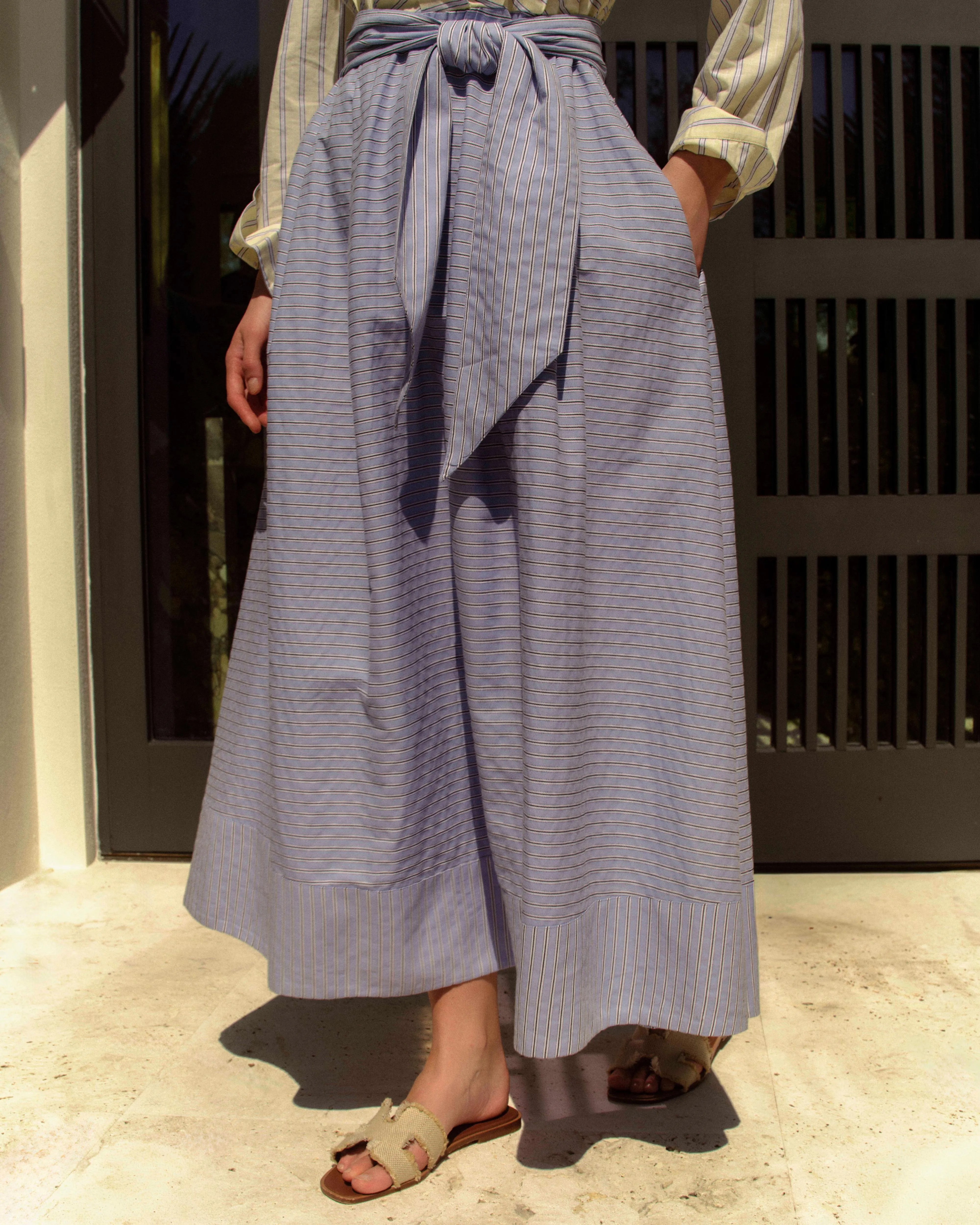 SU26 Johanna Dress-Banana Stripe sold by Cartolina product image thumbnail 5