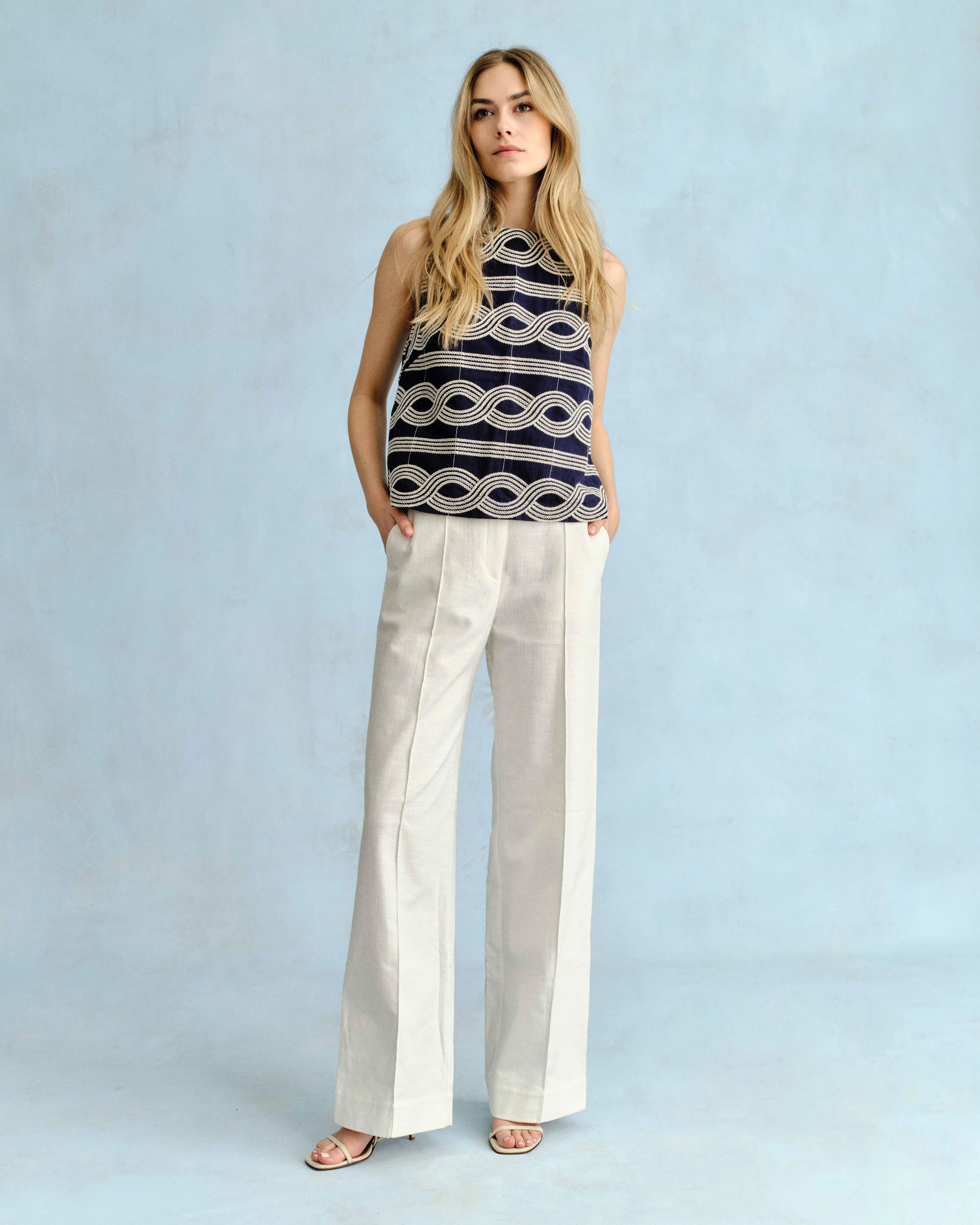 SU26 Beverly Pant-Soft White sold by Cartolina product image thumbnail 2