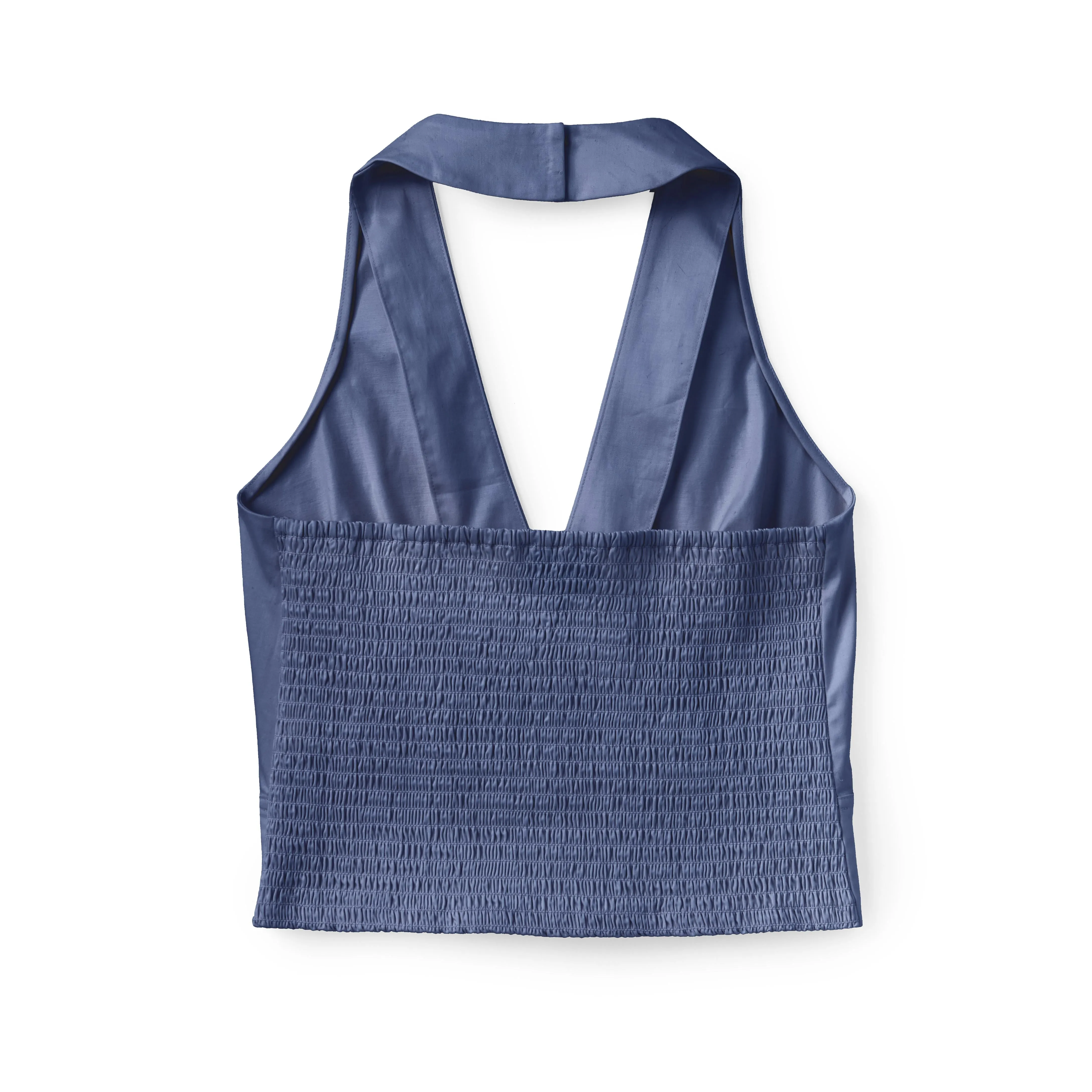 SU26 Olive Halter Top-Coastal Indigo sold by Cartolina product image thumbnail 4