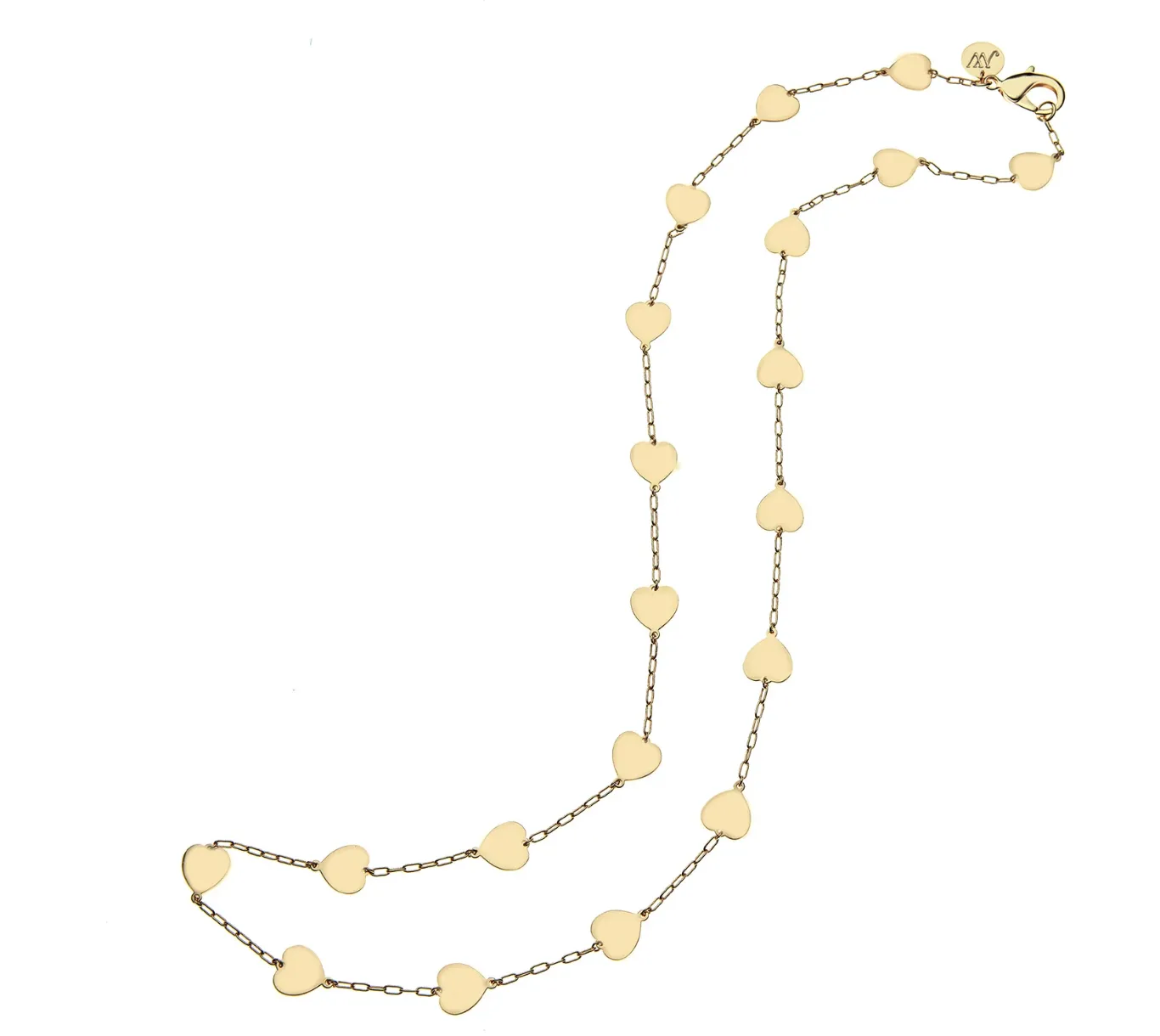 Jane Win Pieces of My Heart Double Wrap Chain Necklace sold by Cartolina product image thumbnail 3