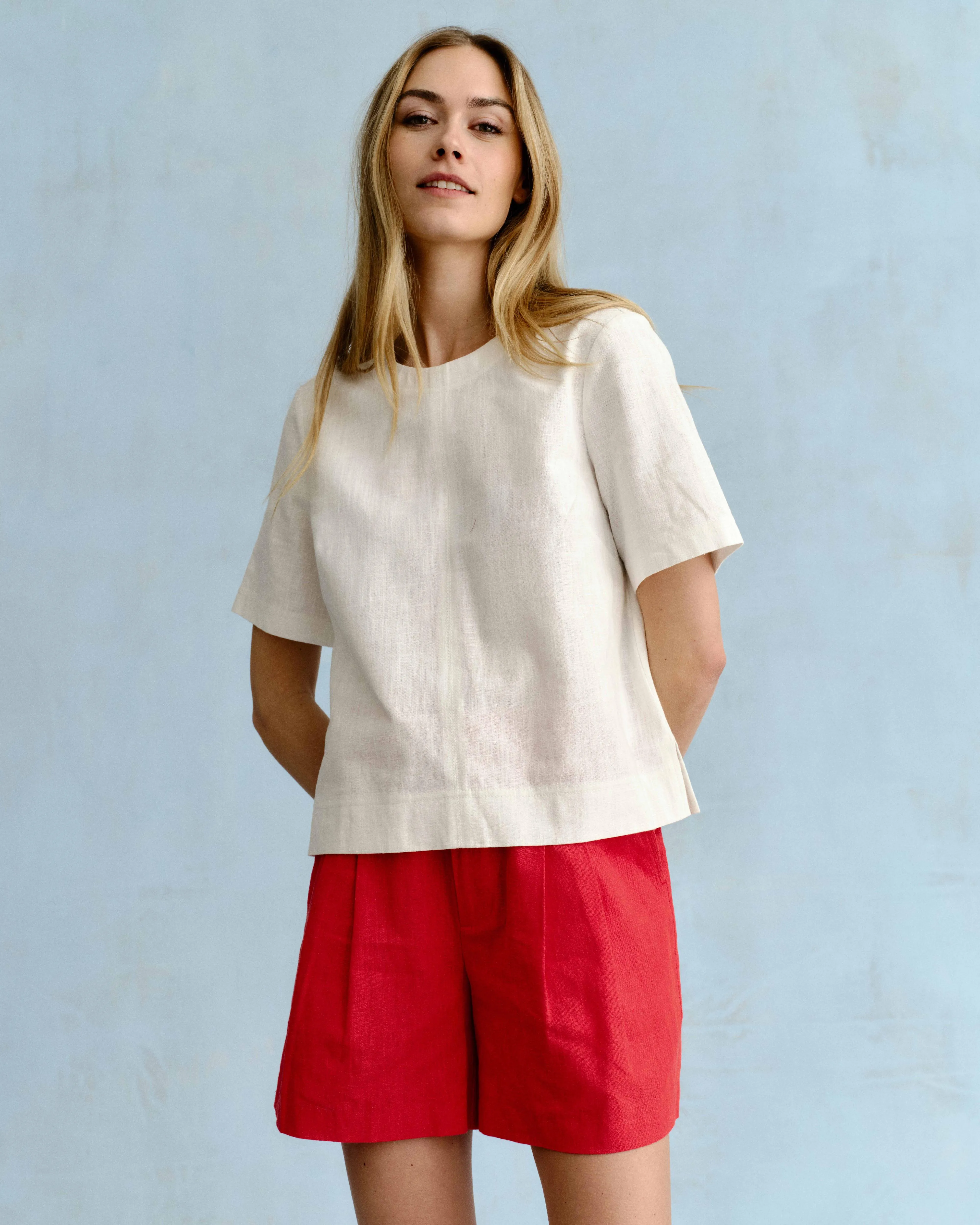 SU26 Frankie Shorts-Poppy sold by Cartolina product image thumbnail 4