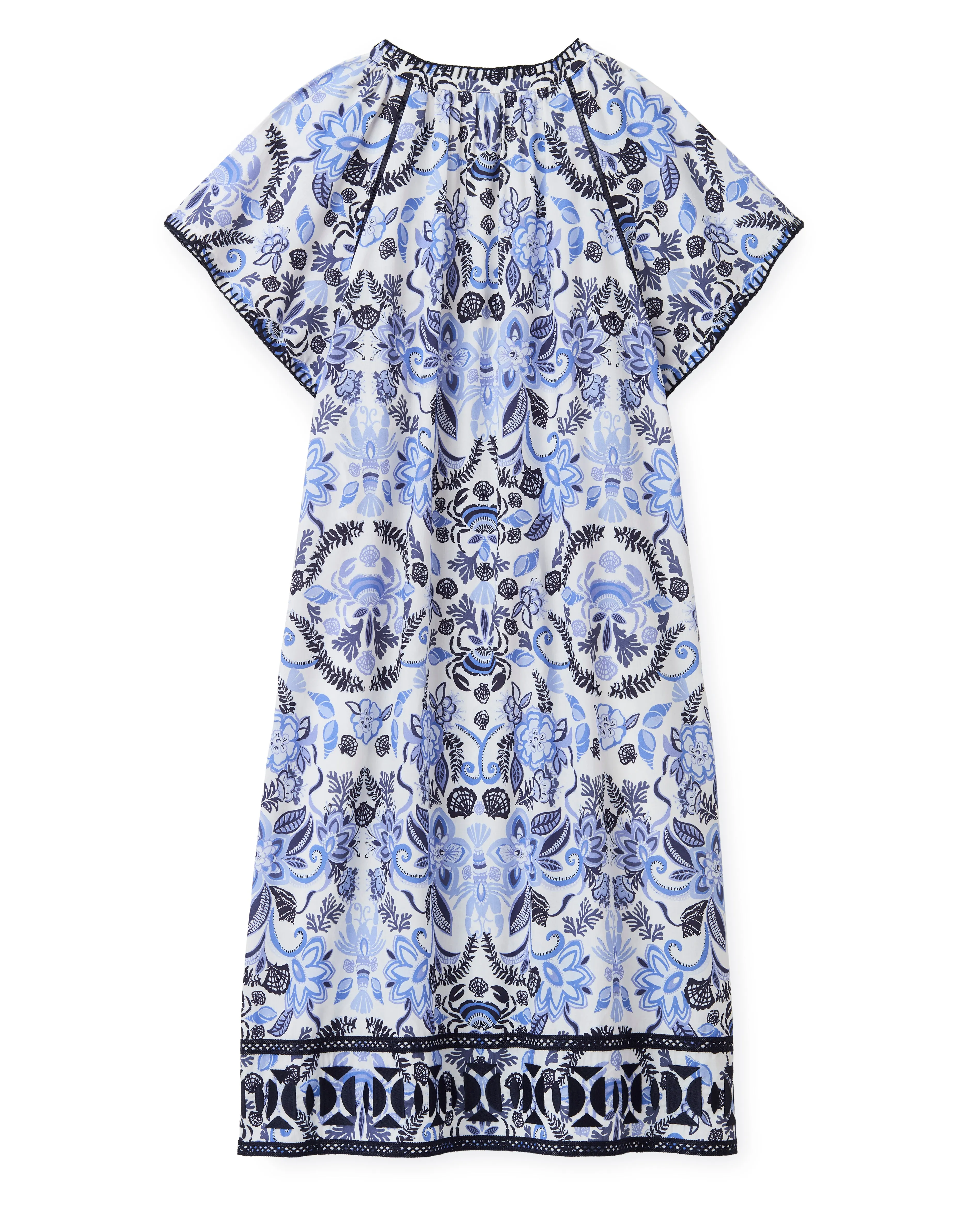 SU26 Harper Dress-Mariners Bloom Print-Blue Mist sold by Cartolina product image thumbnail 5