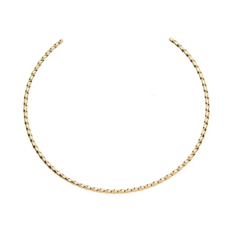 Jane Win Twisted Neck Cuff made by Jane Win