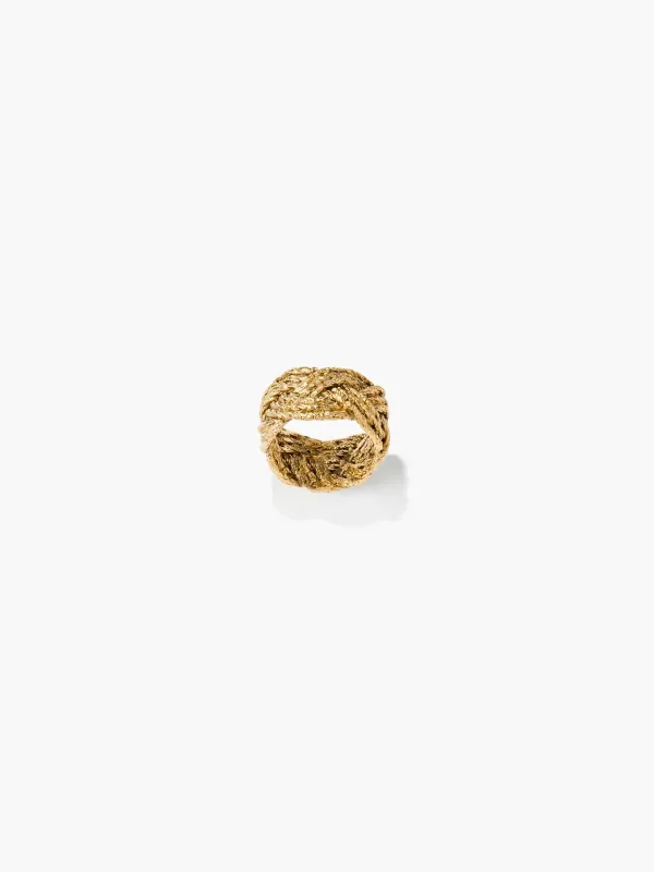 Aurelie Bidermann - Miki Ring Gold made by Cartolina