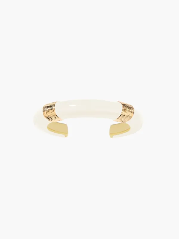 Aurelie Bidermann - Katt Bracelet Ivory made by Cartolina