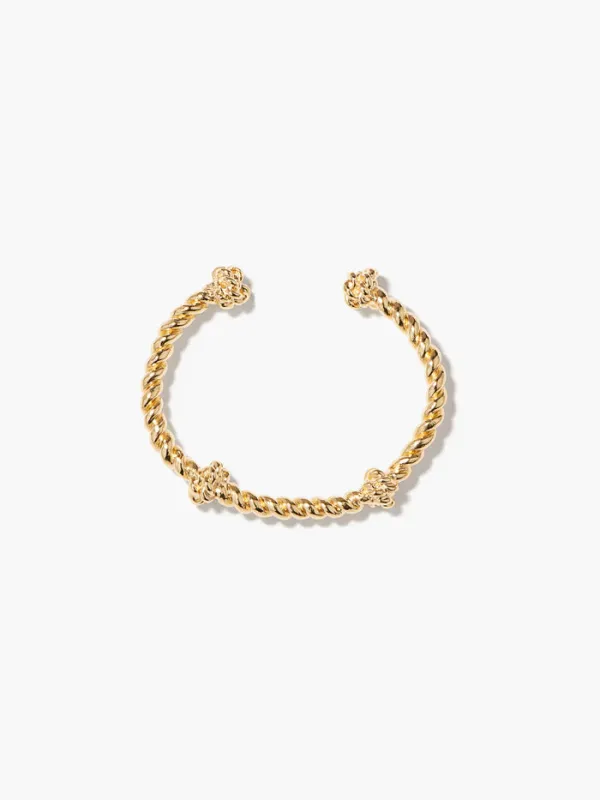 Aurelie Bidermann - Palazzo Bracelet Gold made by Cartolina
