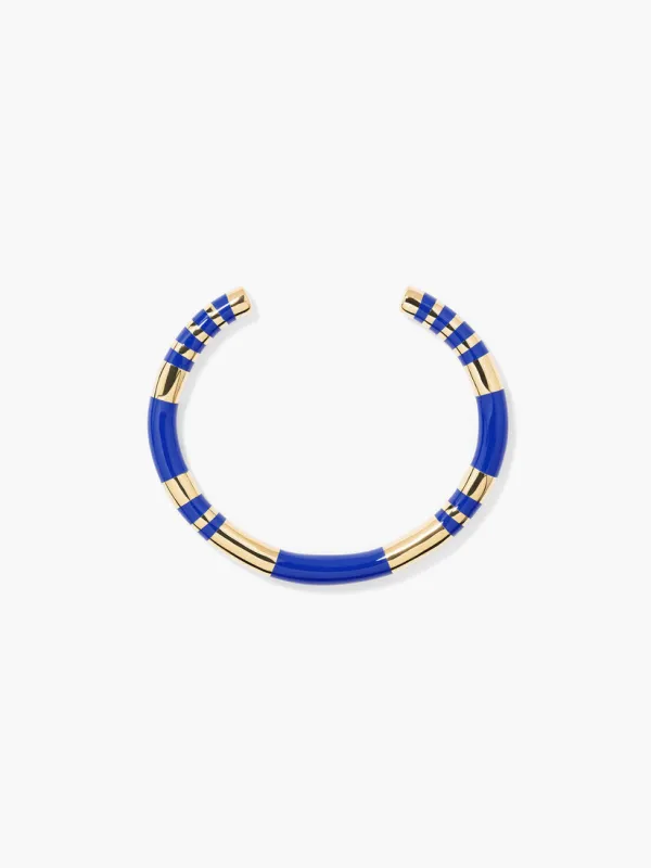Aurelie Bidermann - Positano Lapis Blue Bangle made by Cartolina