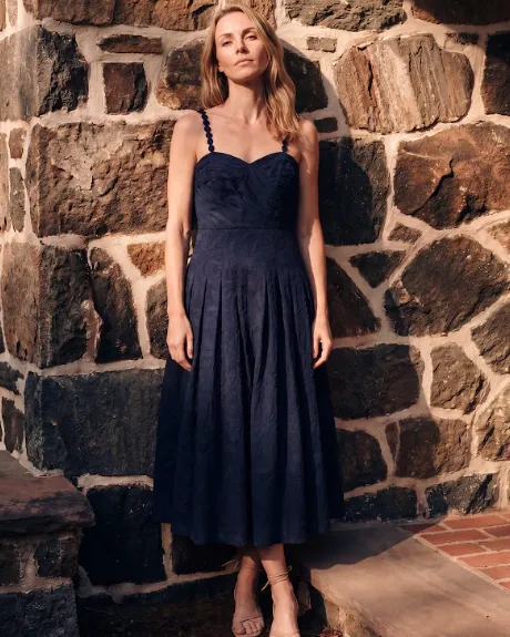 PF26 Marabel Midi Dress-Midnight Blue sold by Cartolina product image thumbnail 2